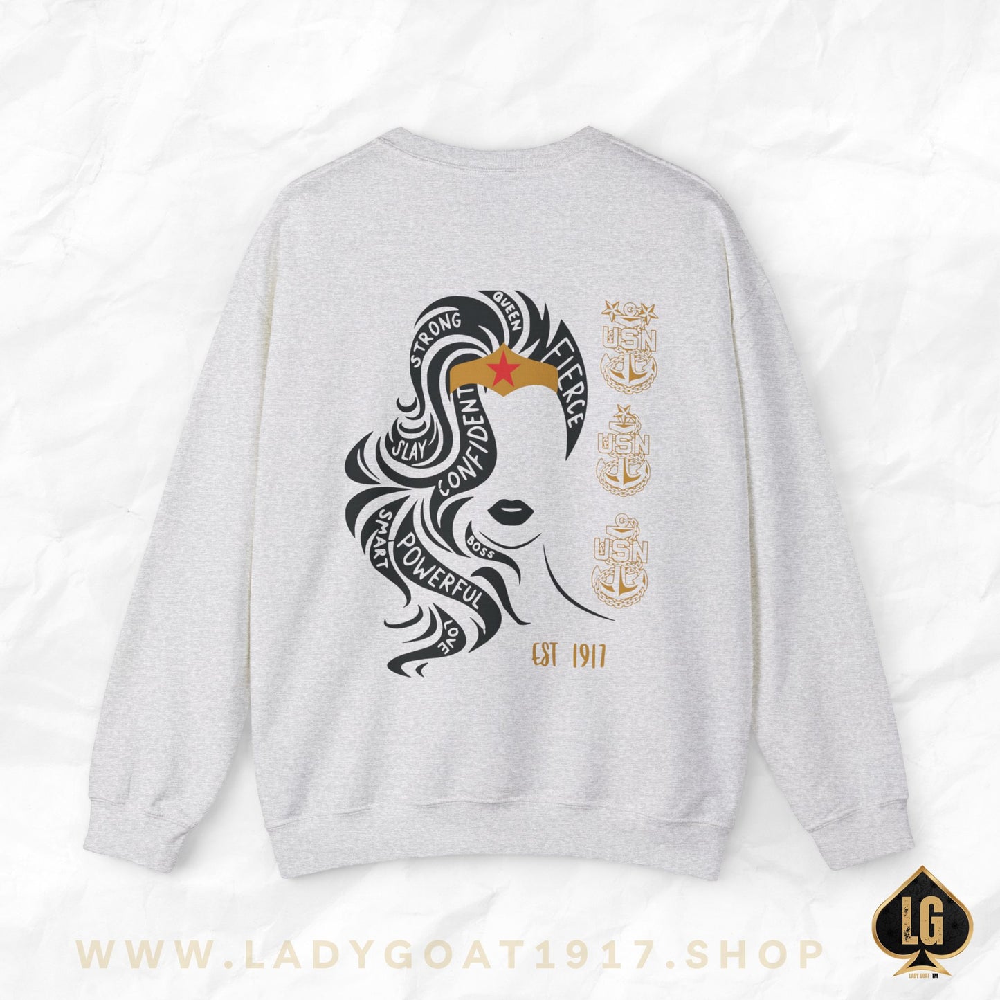 WW O.G Long Hair Unisex Crewneck Sweater