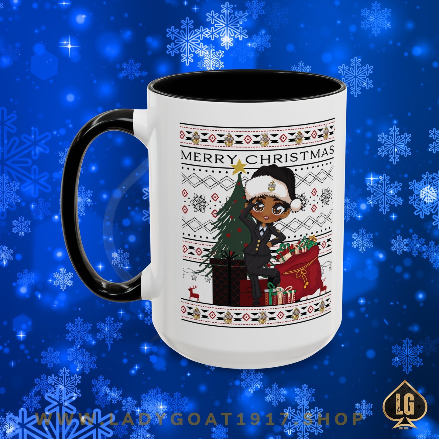 Christmas Blues V1 15oz Mug