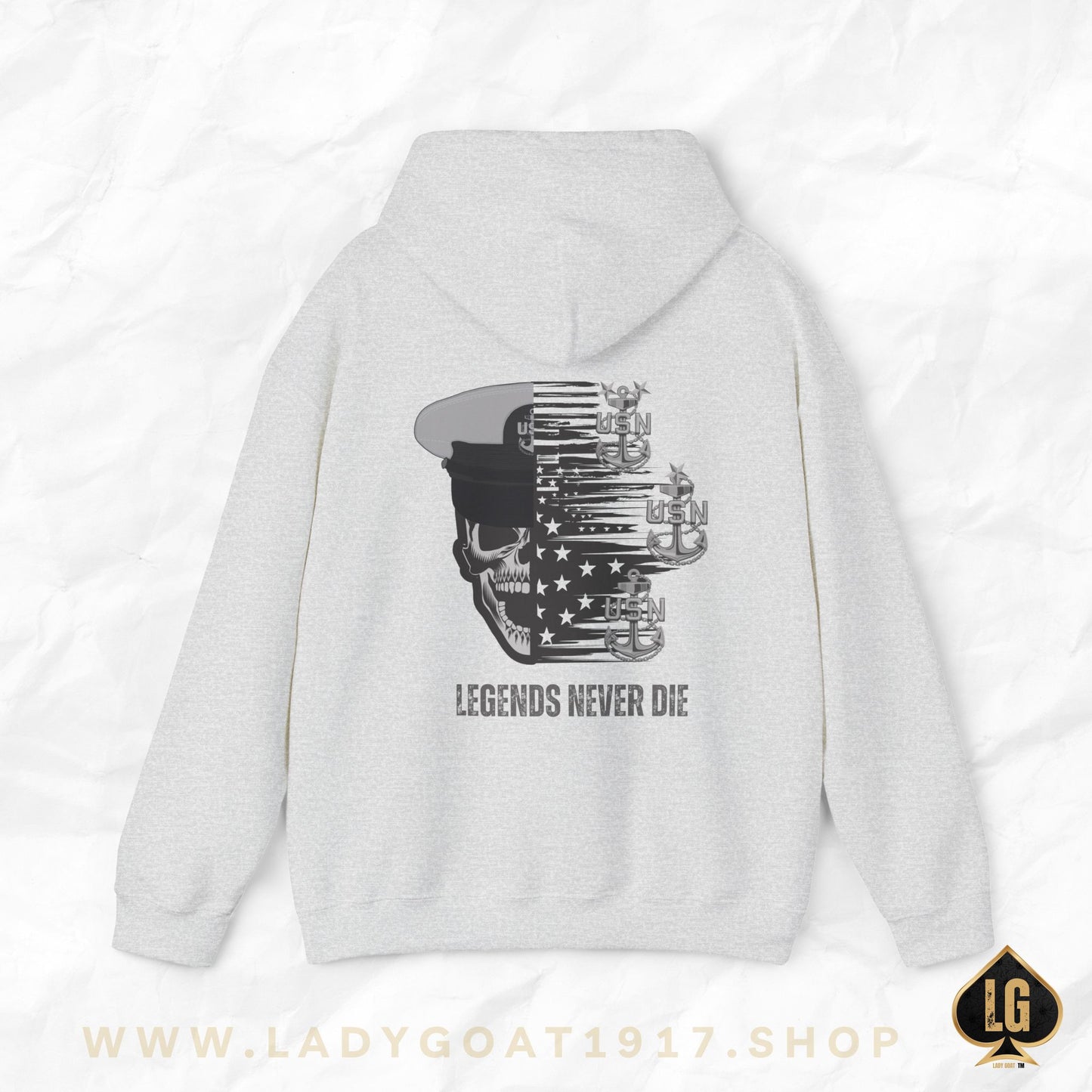 Legends Never Die Unisex Hoodie