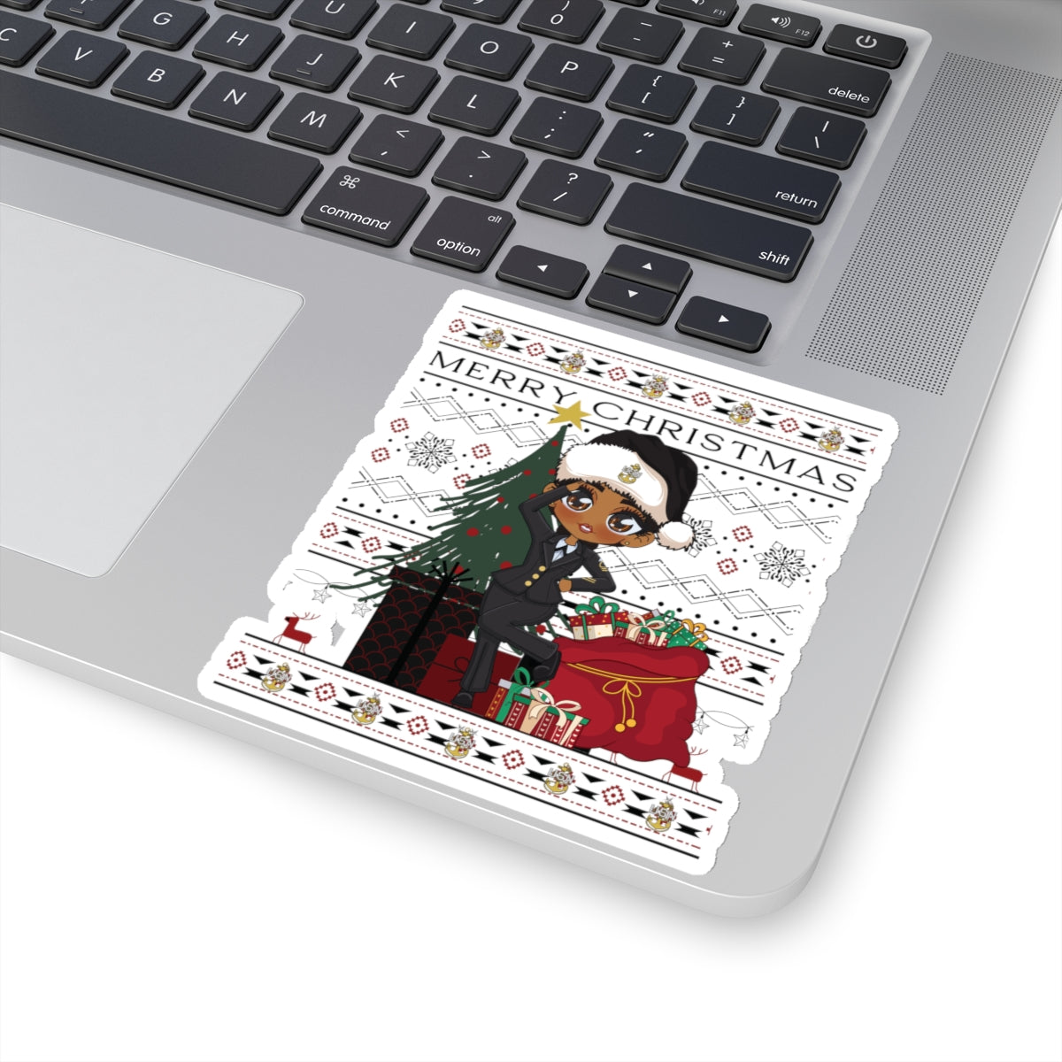 Christmas Blues V1 Stickers