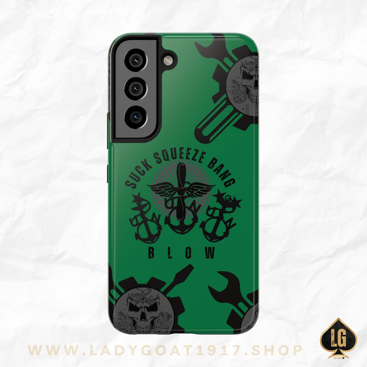 AD Mech Goat Tough Phone Cases