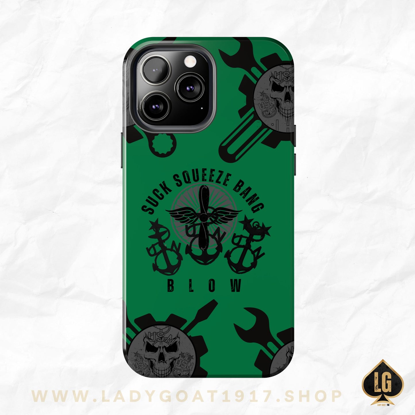 AD Mech Goat Tough Phone Cases