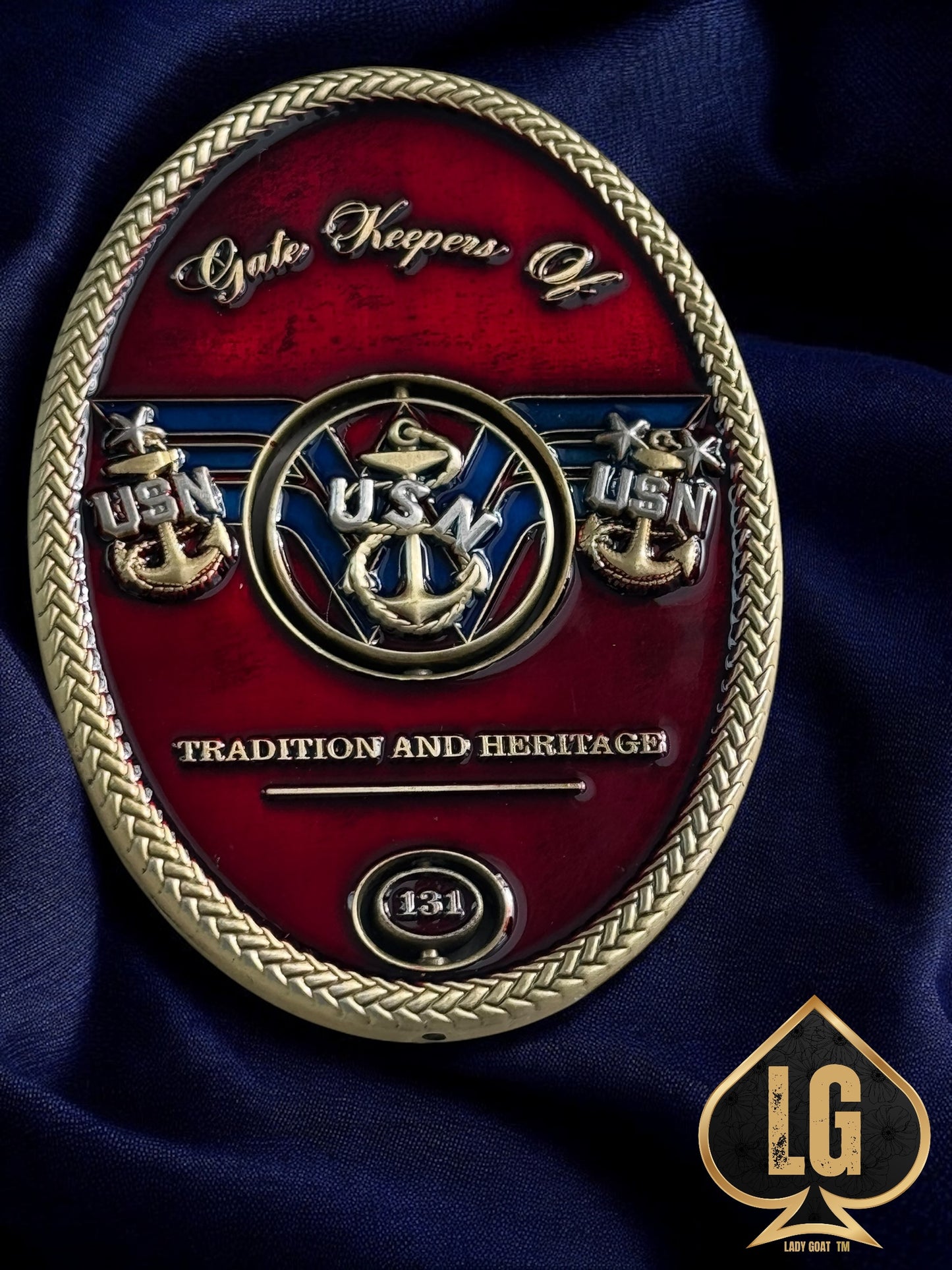 131 WW Gate Keeper Challenge Coin 24”