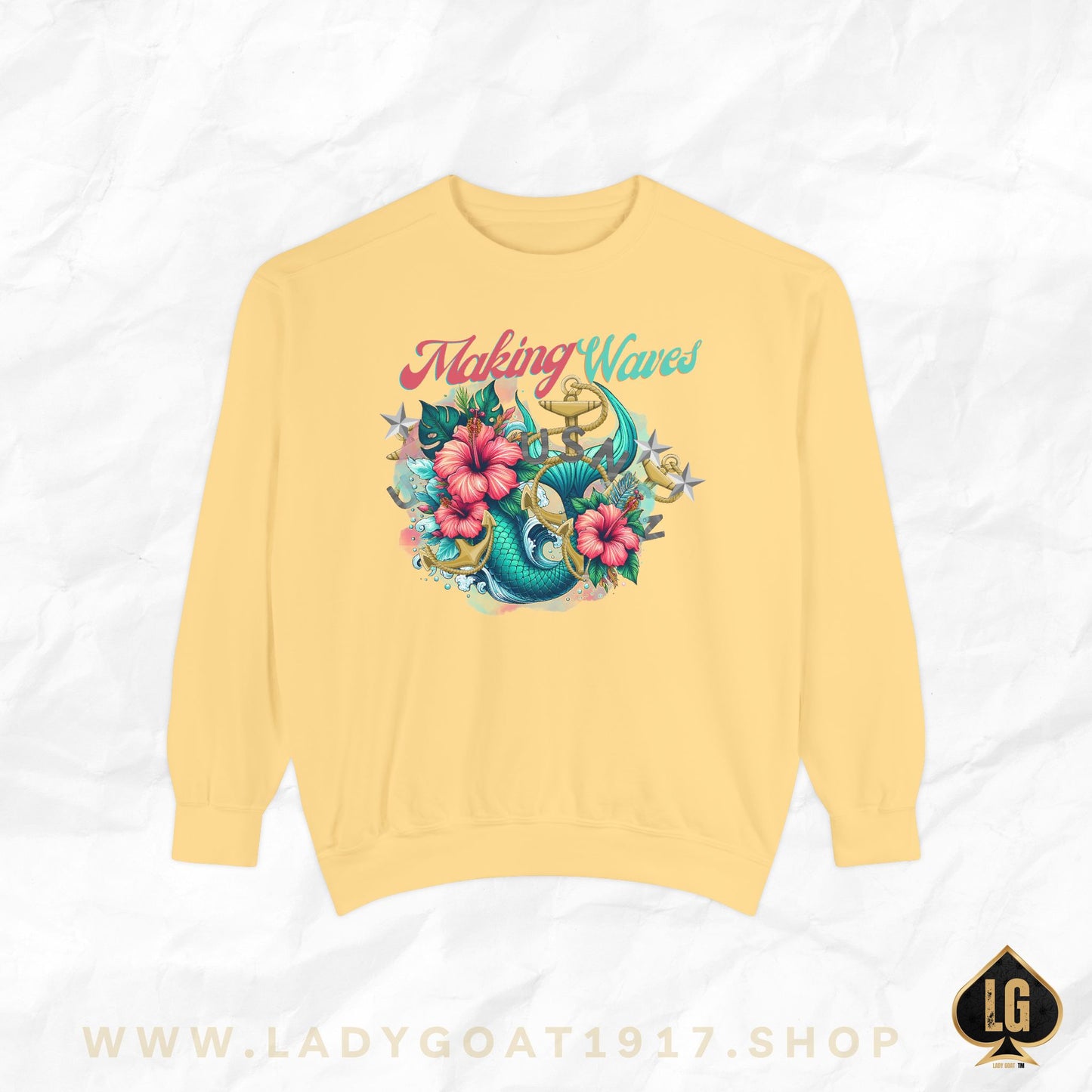 Making Waves V1 Premium Unisex Relaxed Fit Sweatshirt