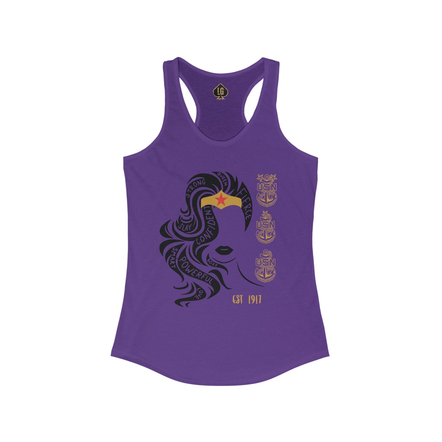 WW O.G Long Hair Women's Ideal Racerback Tank