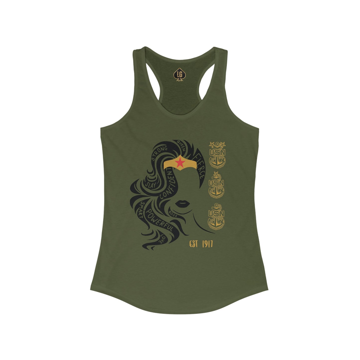 WW O.G Long Hair Women's Ideal Racerback Tank