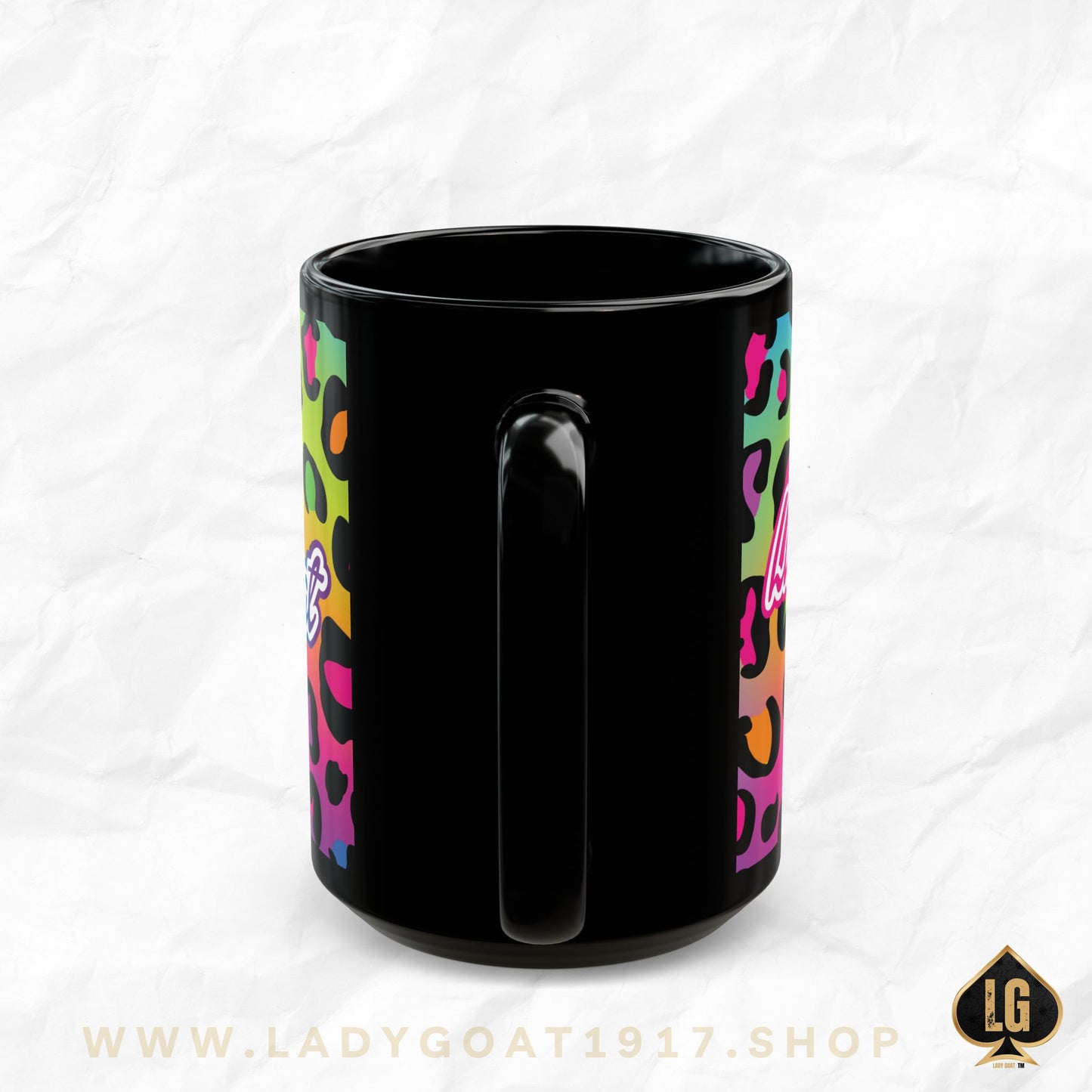 Lady Goat LF Edition Black Mug