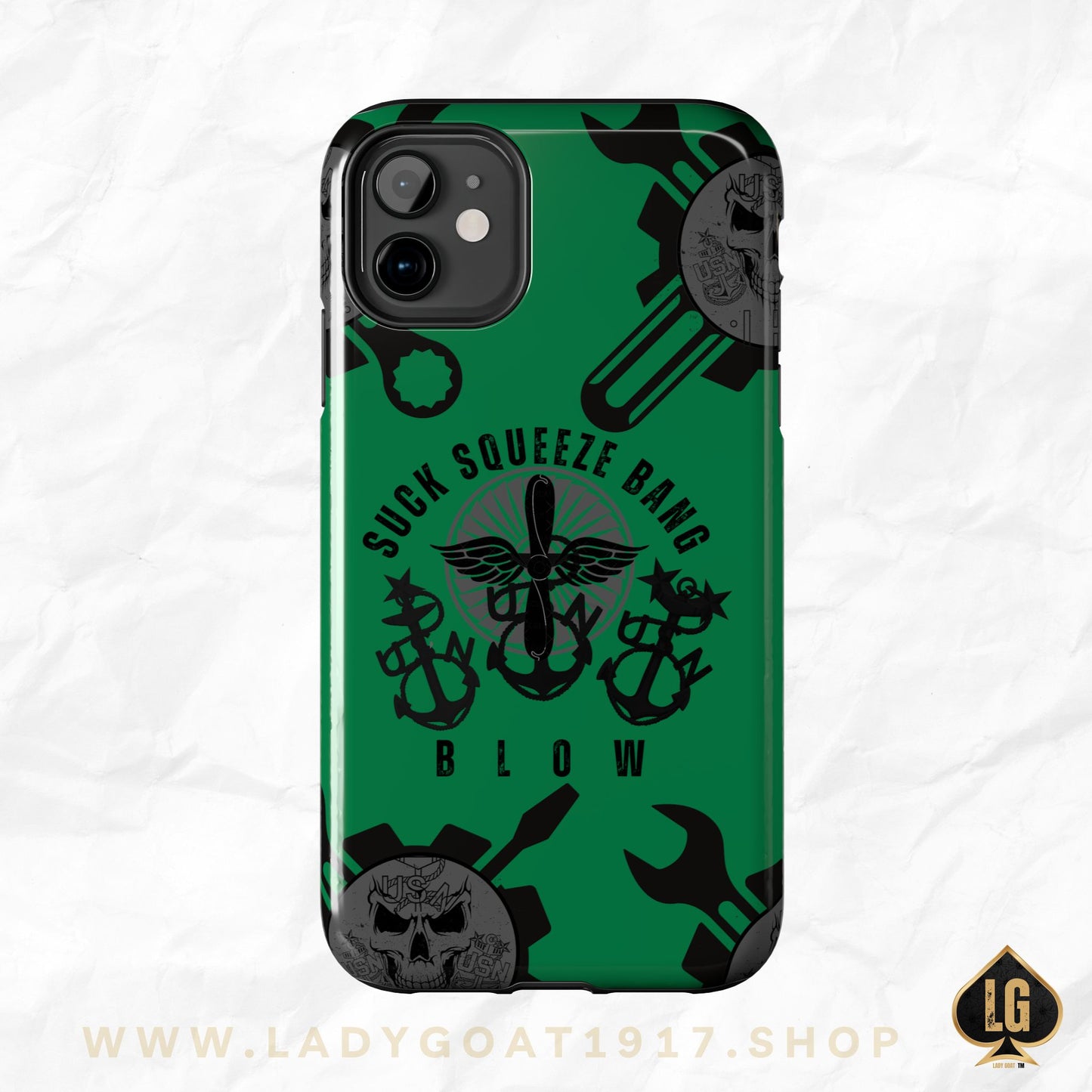 AD Mech Goat Tough Phone Cases