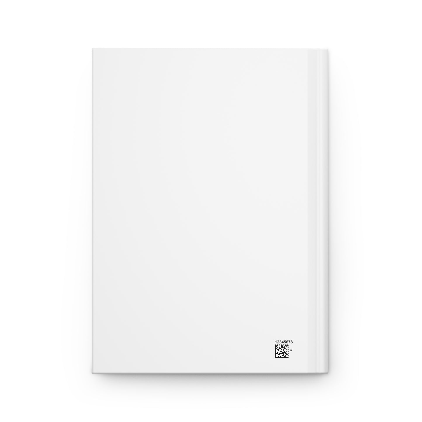 Lady Eights White Hardcover Journal Matte