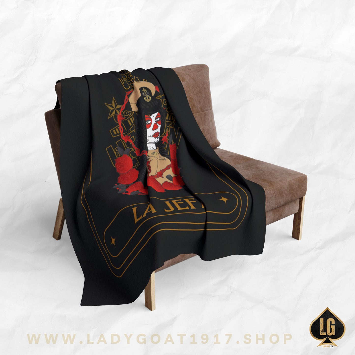 La Jefa Fleece Blanket