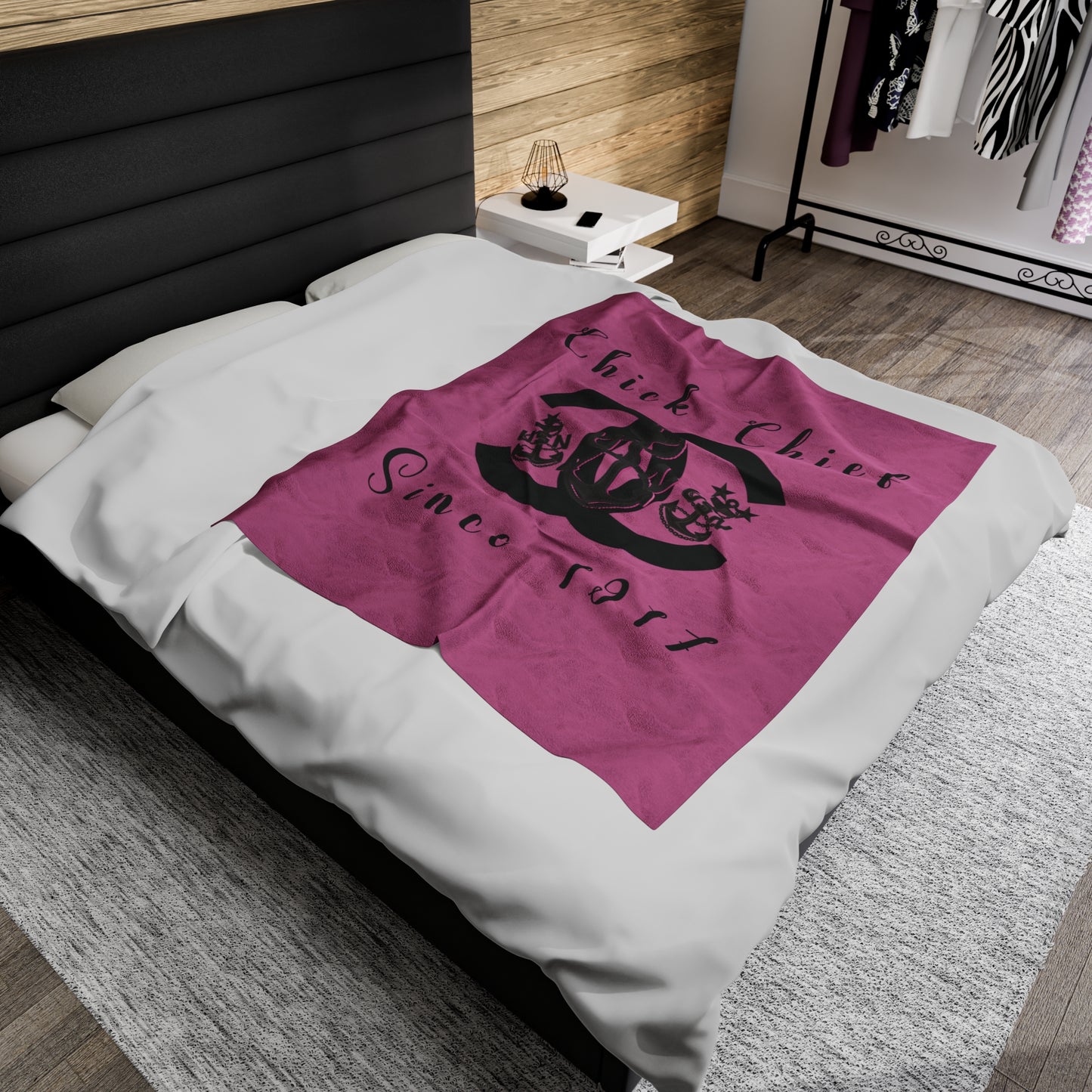 Chick Chief P!NK Fleece Blanket