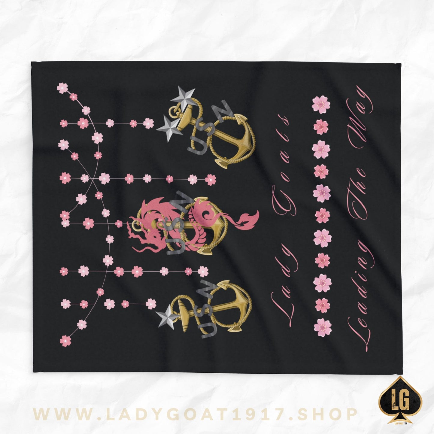 FY25 Lady Goat Fleece Blanket