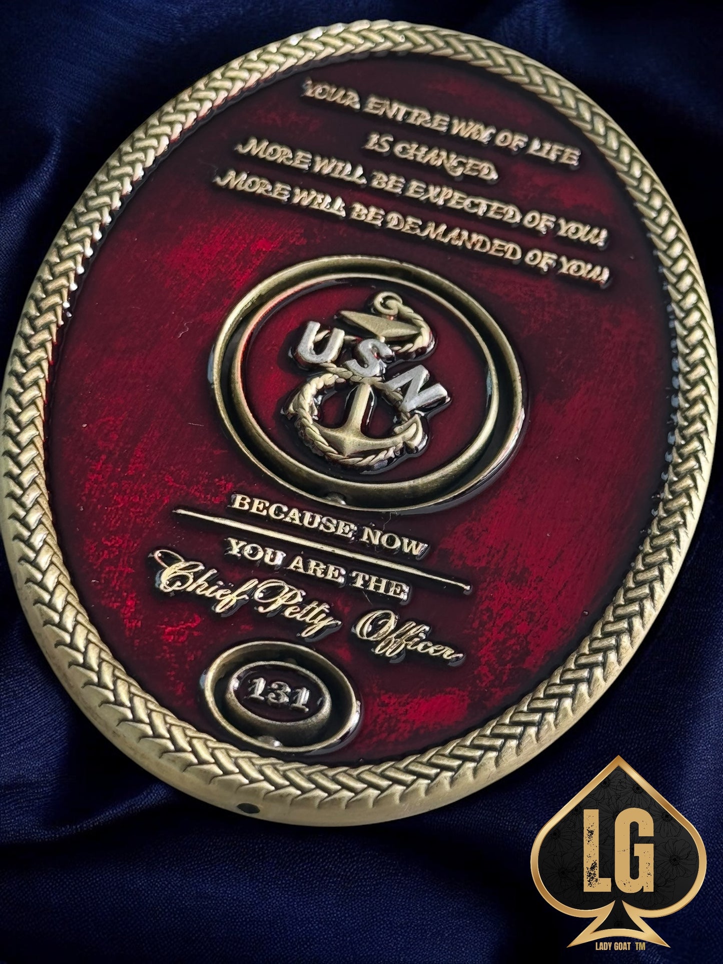 131 WW Gate Keeper Challenge Coin 24”