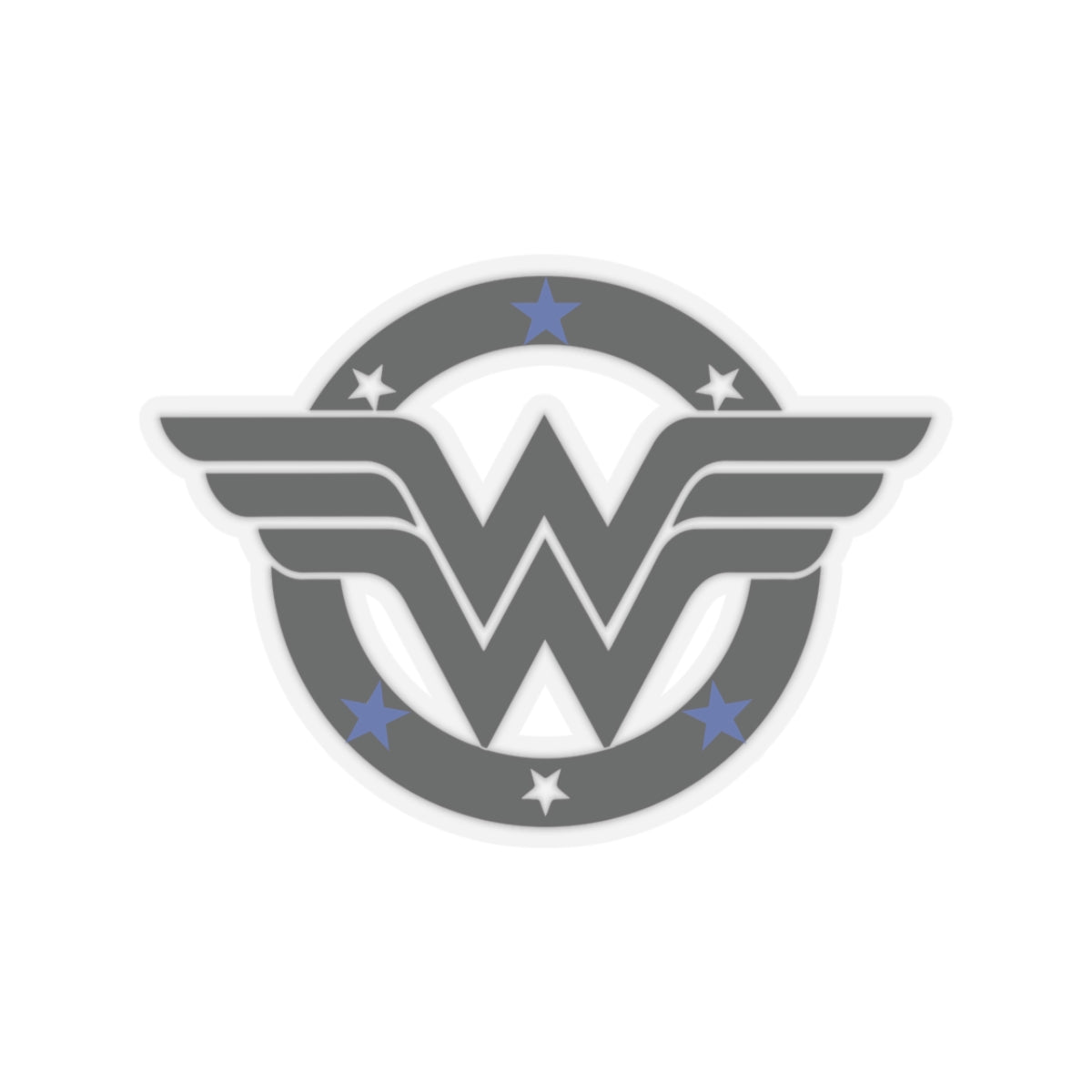 WW Blue Line Sticker V2