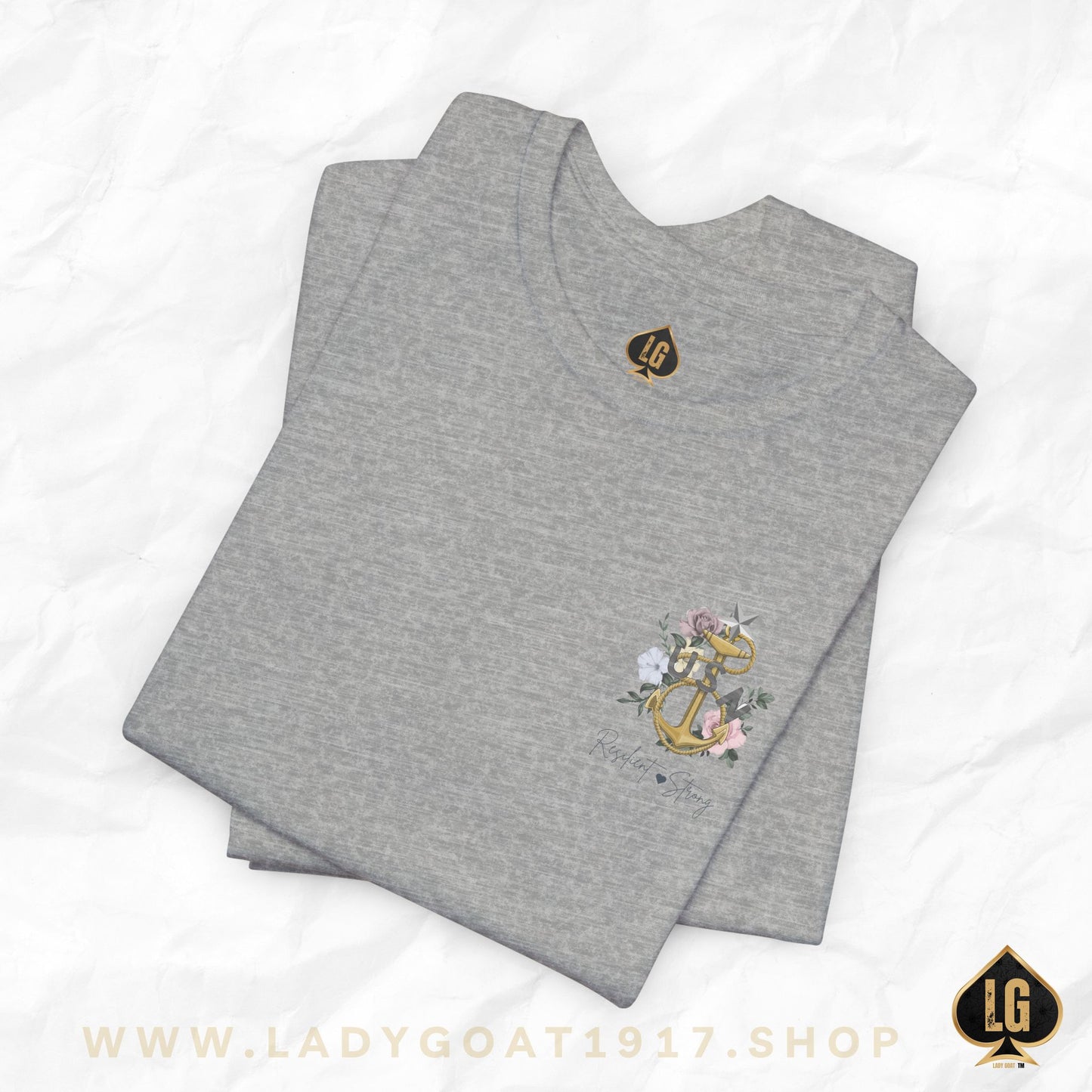 Resilient and Strong V8 Unisex Tee