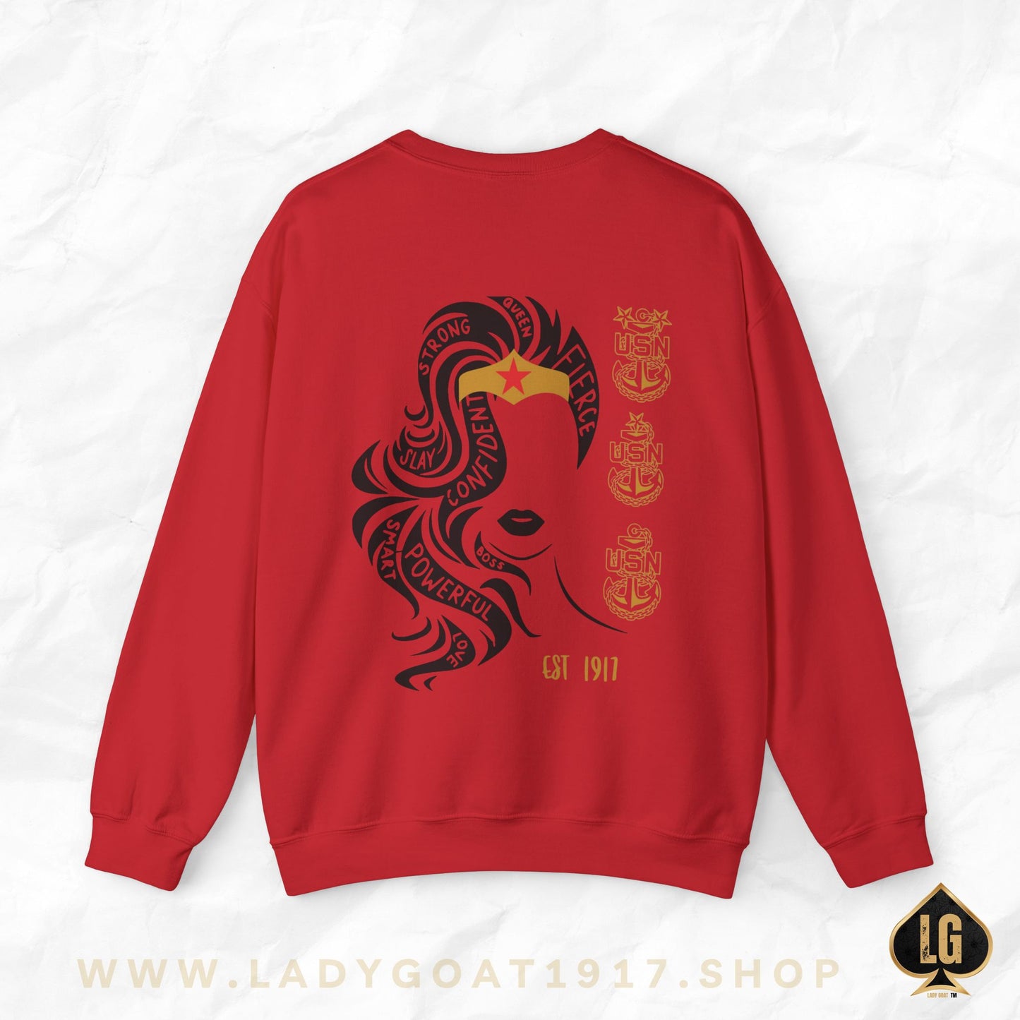 WW O.G Long Hair Unisex Crewneck Sweater