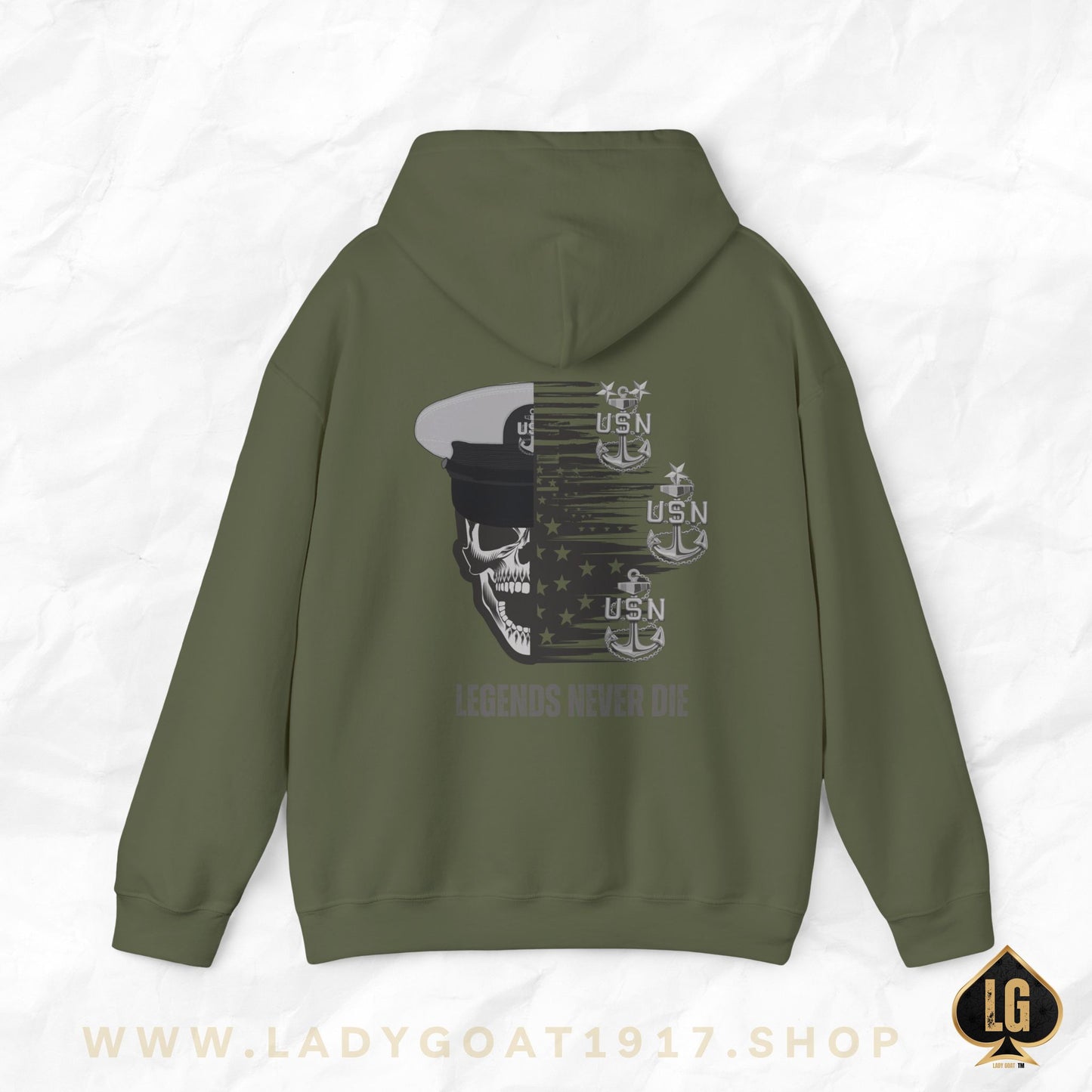 Legends Never Die Unisex Hoodie