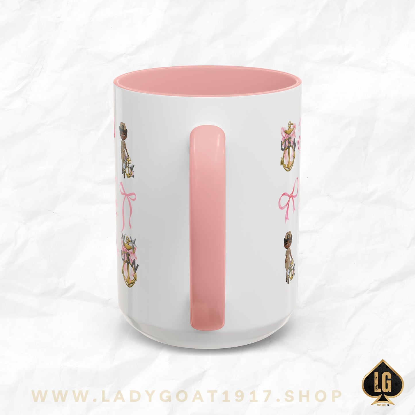 Lady Goat Coquette V4 Accent Coffee Mug 15oz