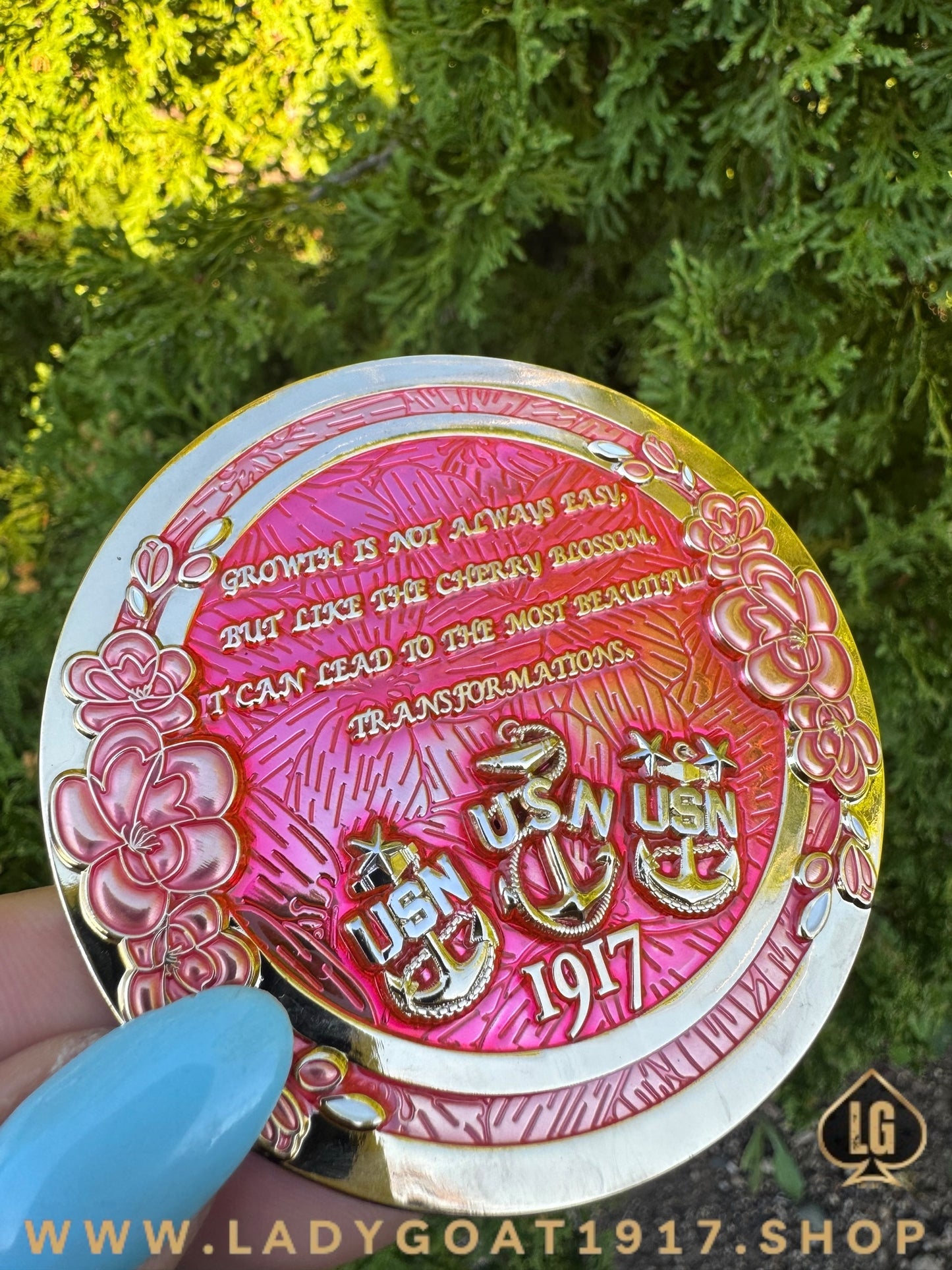 1893 Coin Sale Cherry Blossom Blonde