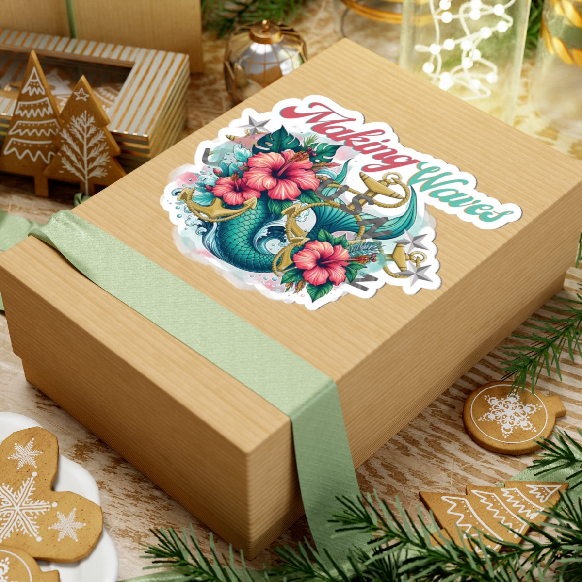 Making Waves V1 Sticker