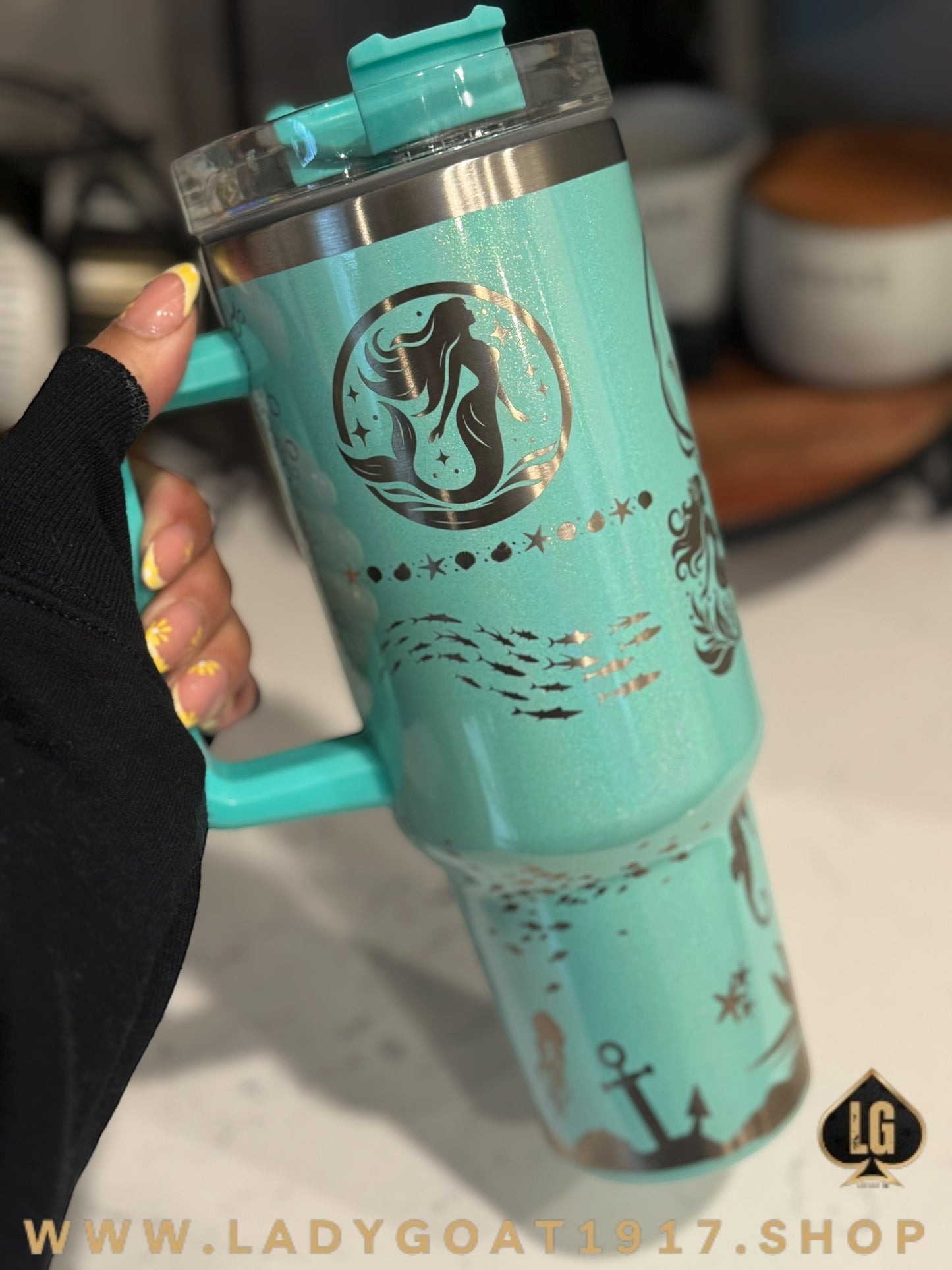 SPRING SALE PO Mermaid Tumbler Limited