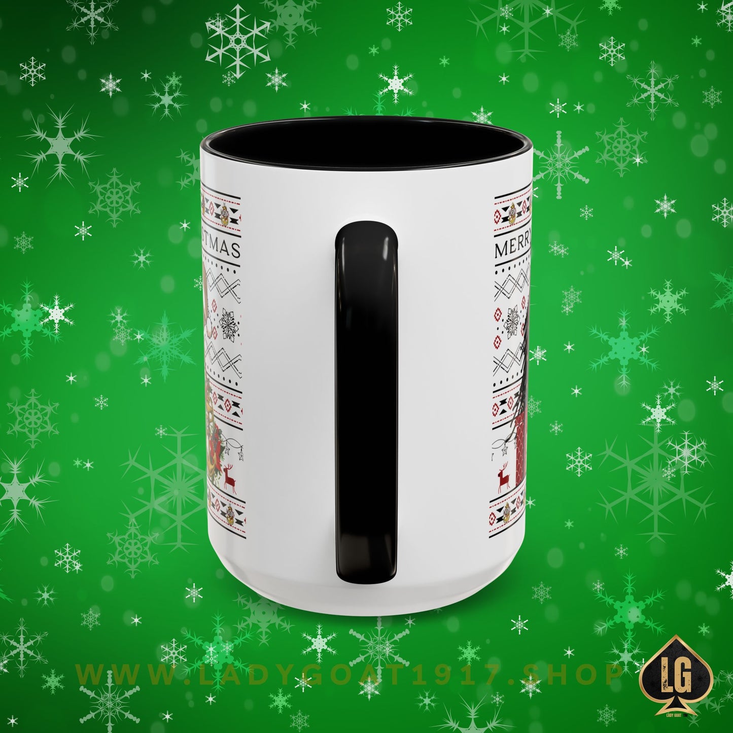 Khaki Christmas V4 15oz Mug