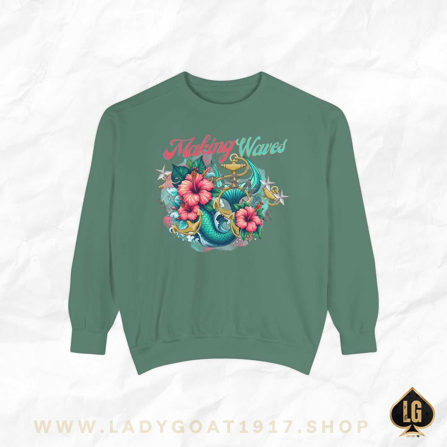 Making Waves V1 Premium Unisex Relaxed Fit Sweatshirt