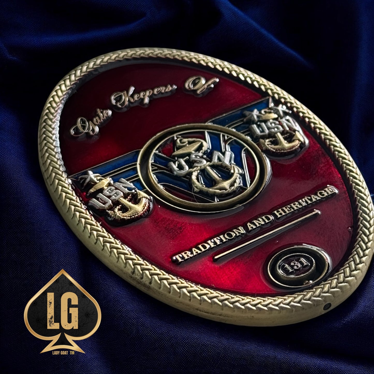 131 WW Gate Keeper Challenge Coin 24”