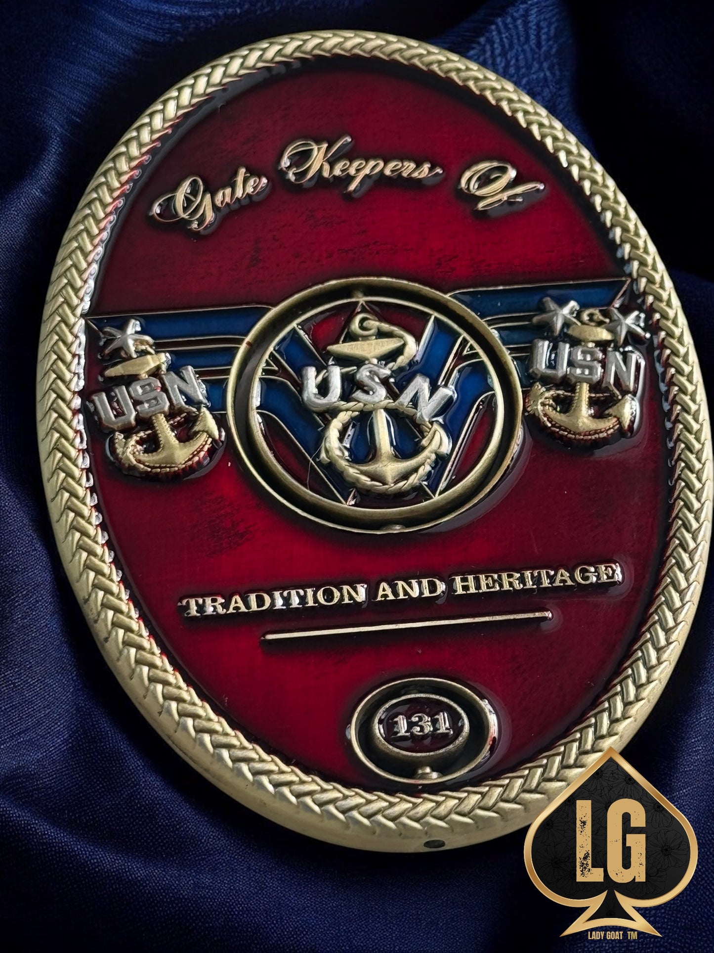 131 WW Gate Keeper Challenge Coin 24”