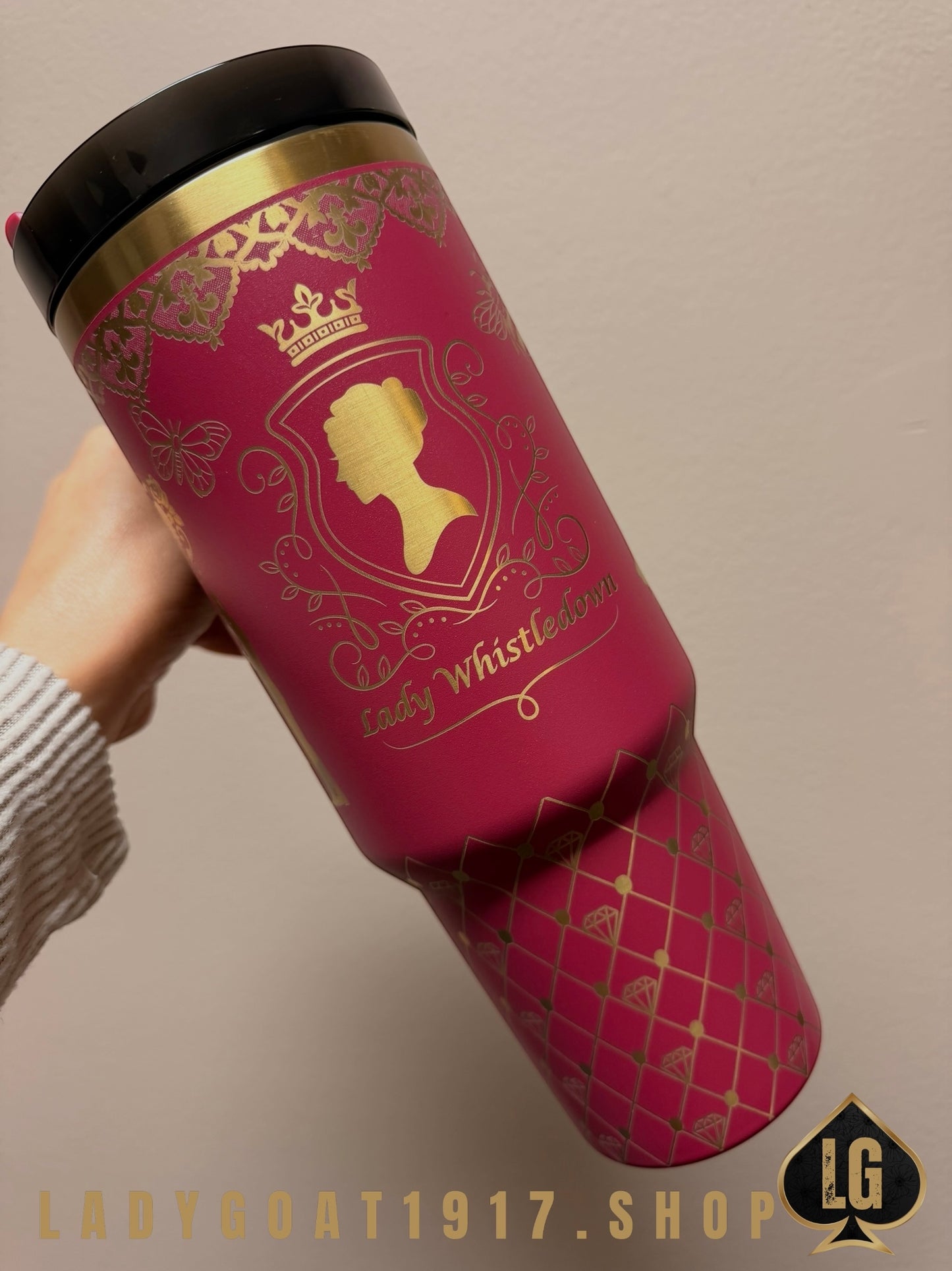 S4 Bridgerton 40 oz Tumbler W/ Accessories