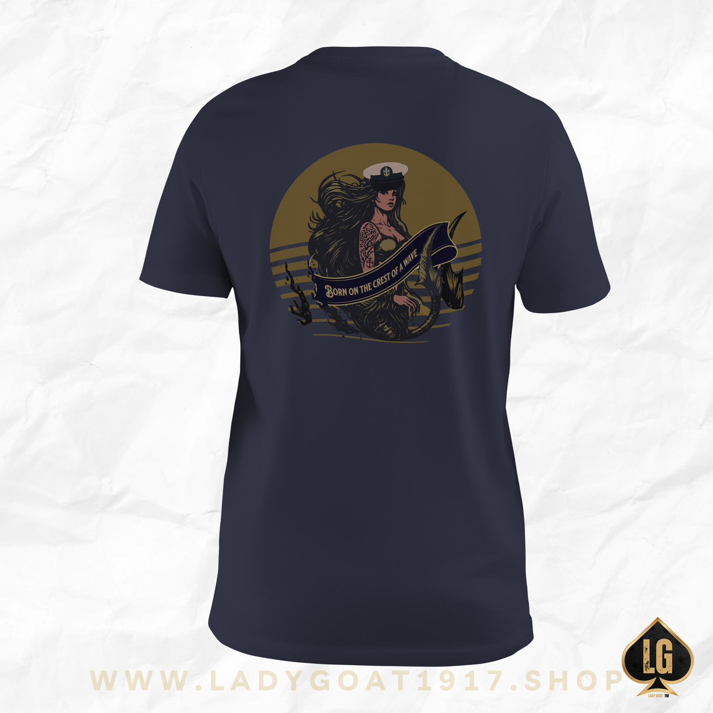 Crest of a Wave Mermaid Tee