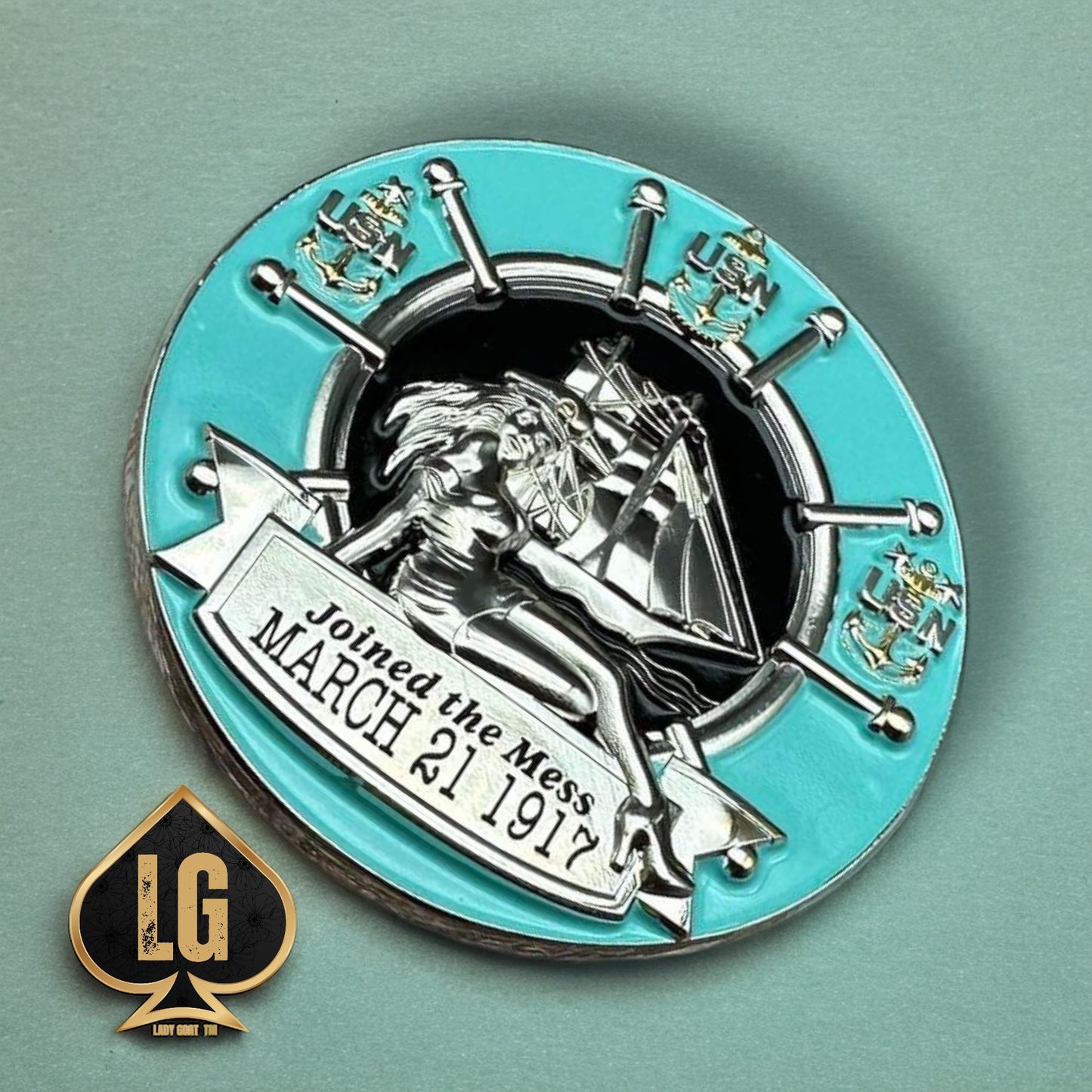 Chiefs and Coffee Challenge Coin