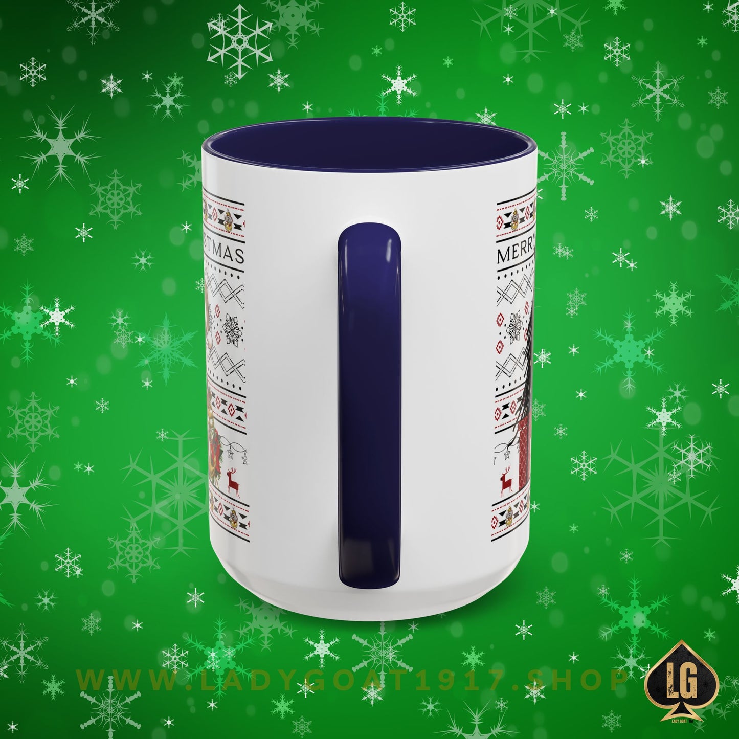 Khaki Christmas V3 15oz Mug