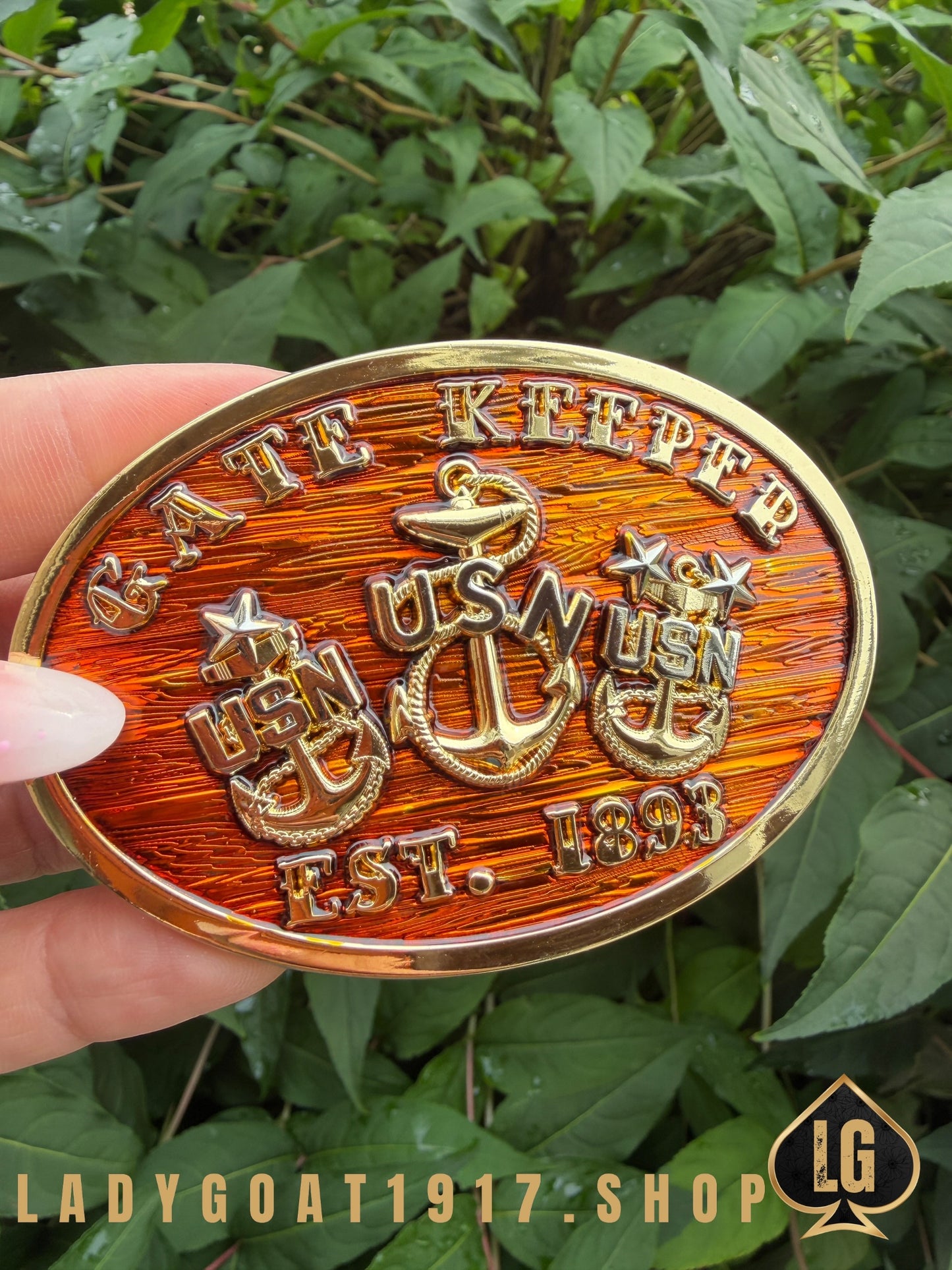 Gate Keepers Belt Buckle 🐐