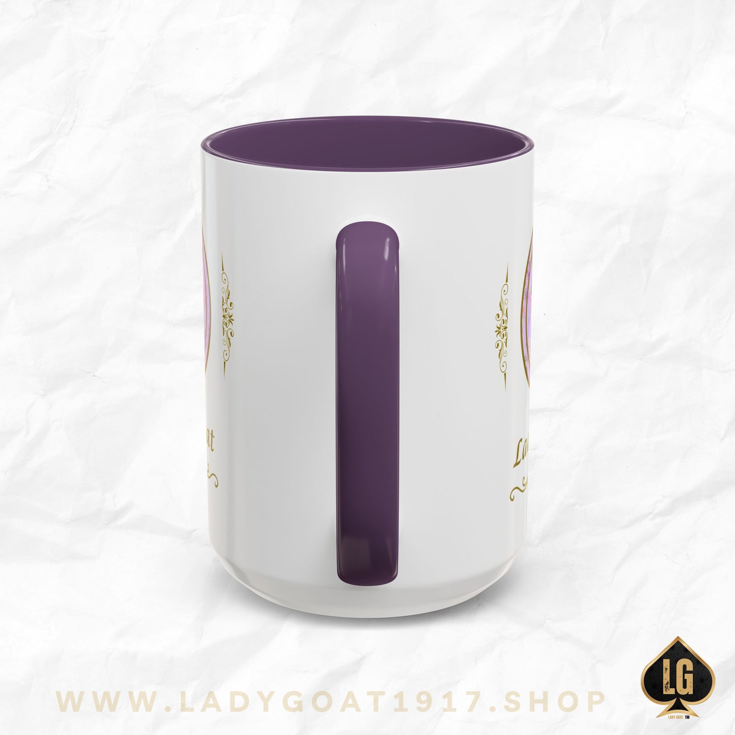 LADYGOATFANCY V3 Accent Coffee Mug 15oz
