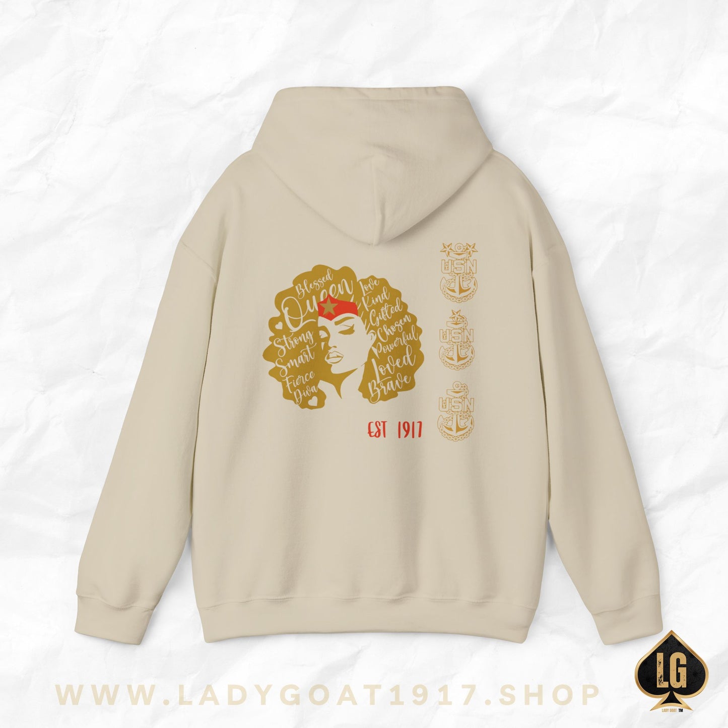 WW OG Diva Gold Hoodie