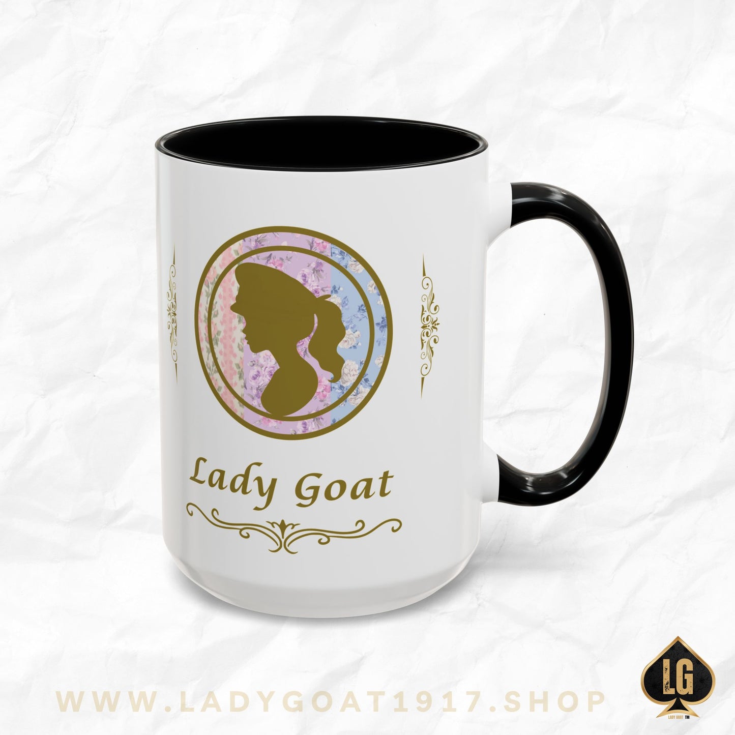 LADYGOATFANCY V4 Accent Coffee Mug 15oz