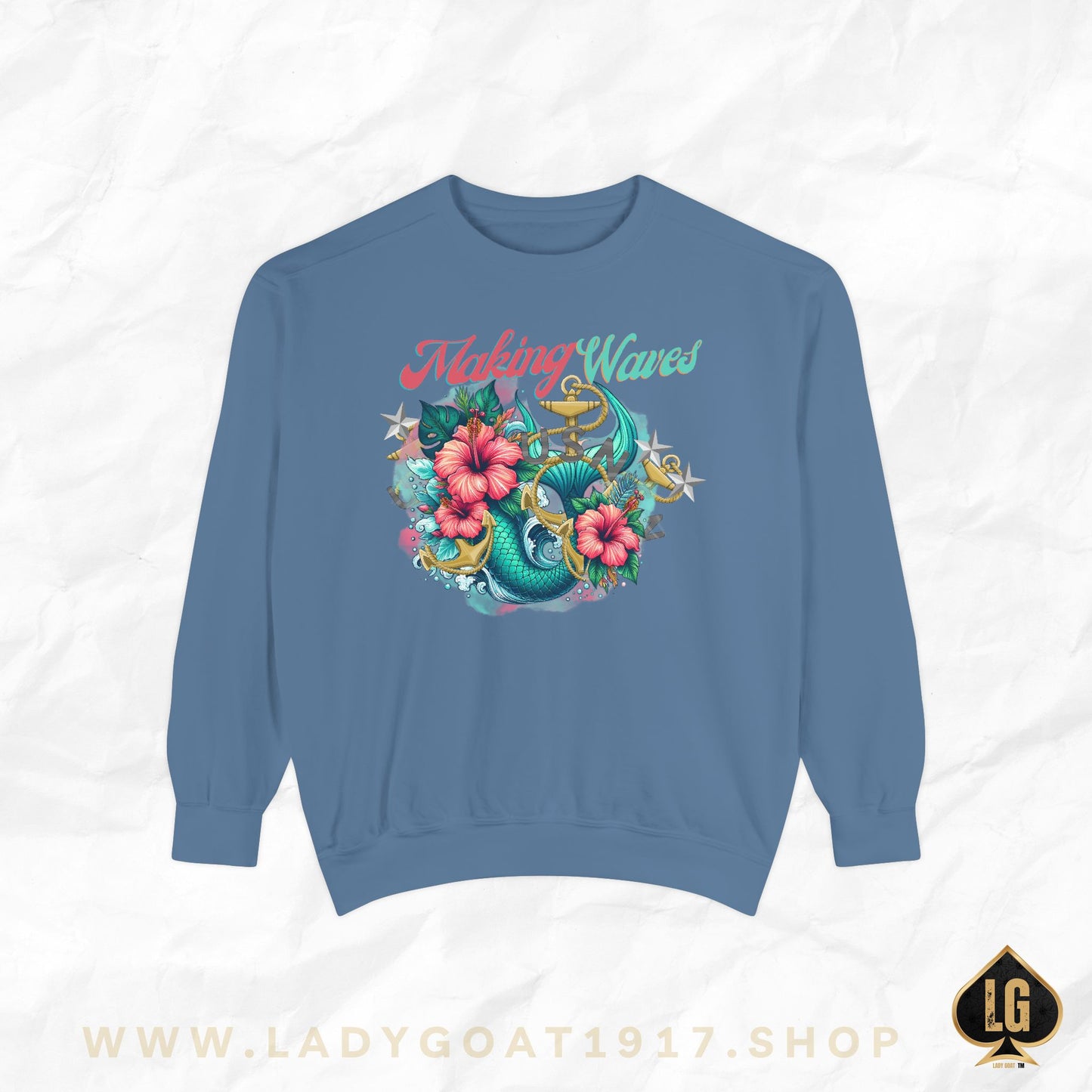 Making Waves V1 Premium Unisex Relaxed Fit Sweatshirt