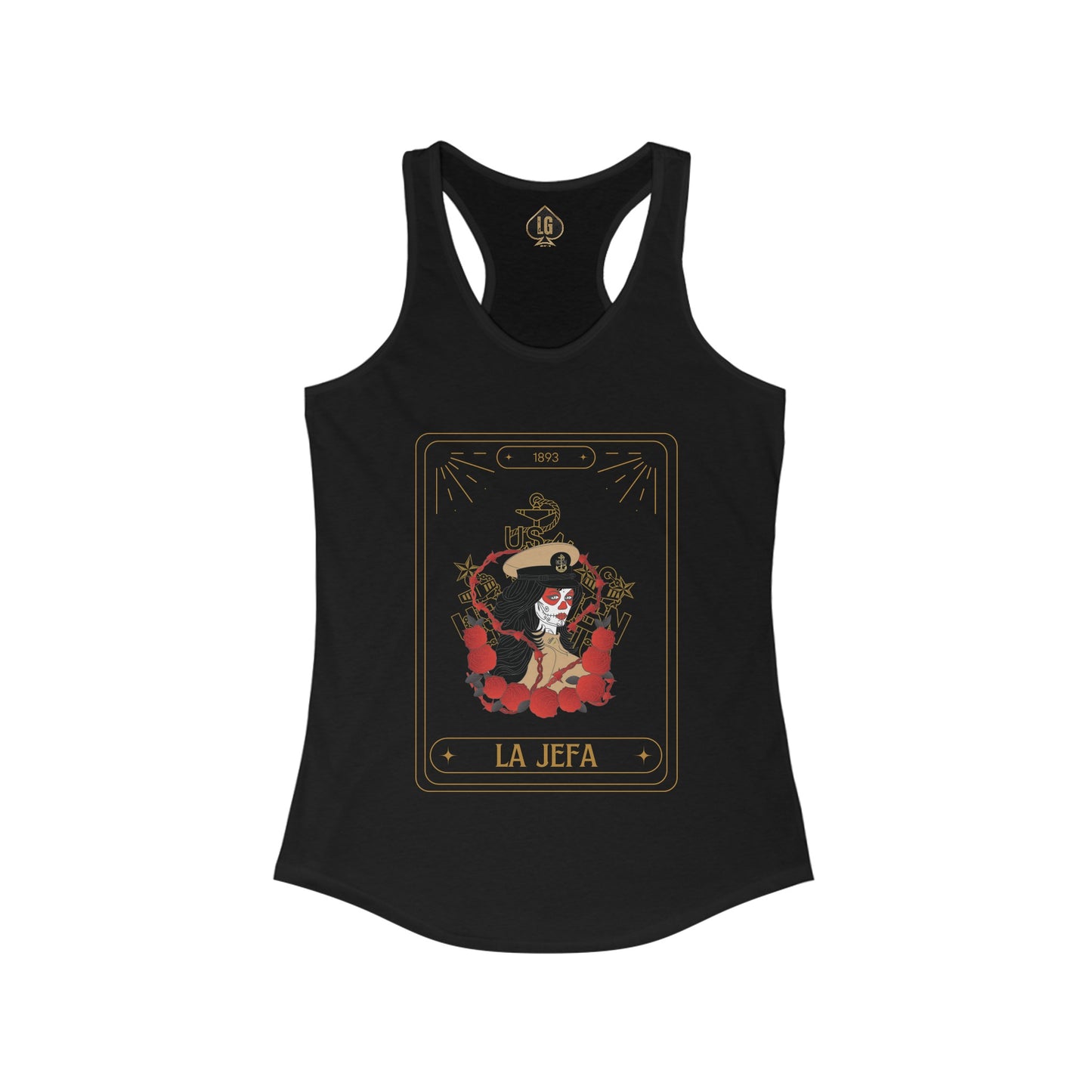 La Jefa Women's Ideal Racerback Tank