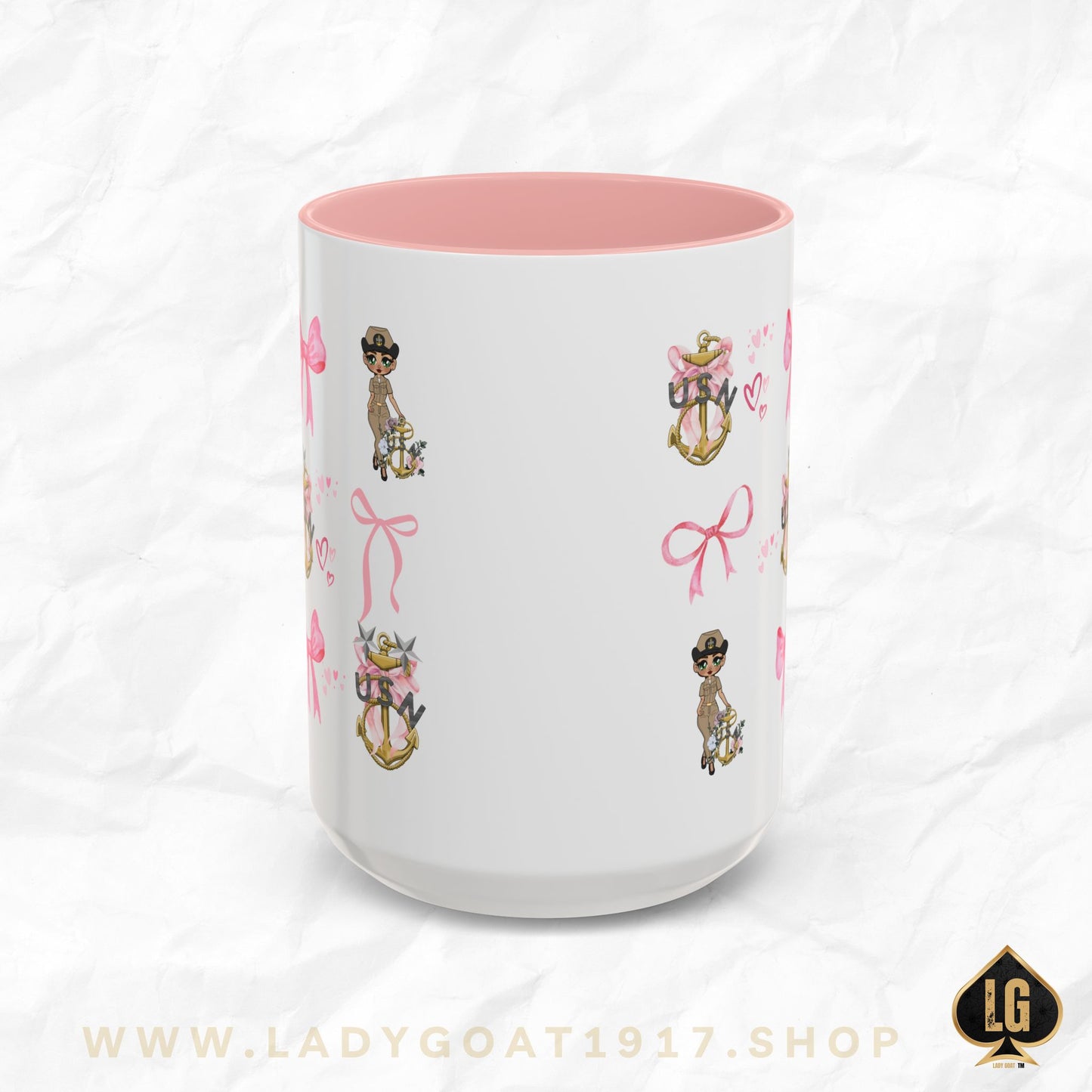Lady Goat Coquette V6 Accent Coffee Mug 15oz