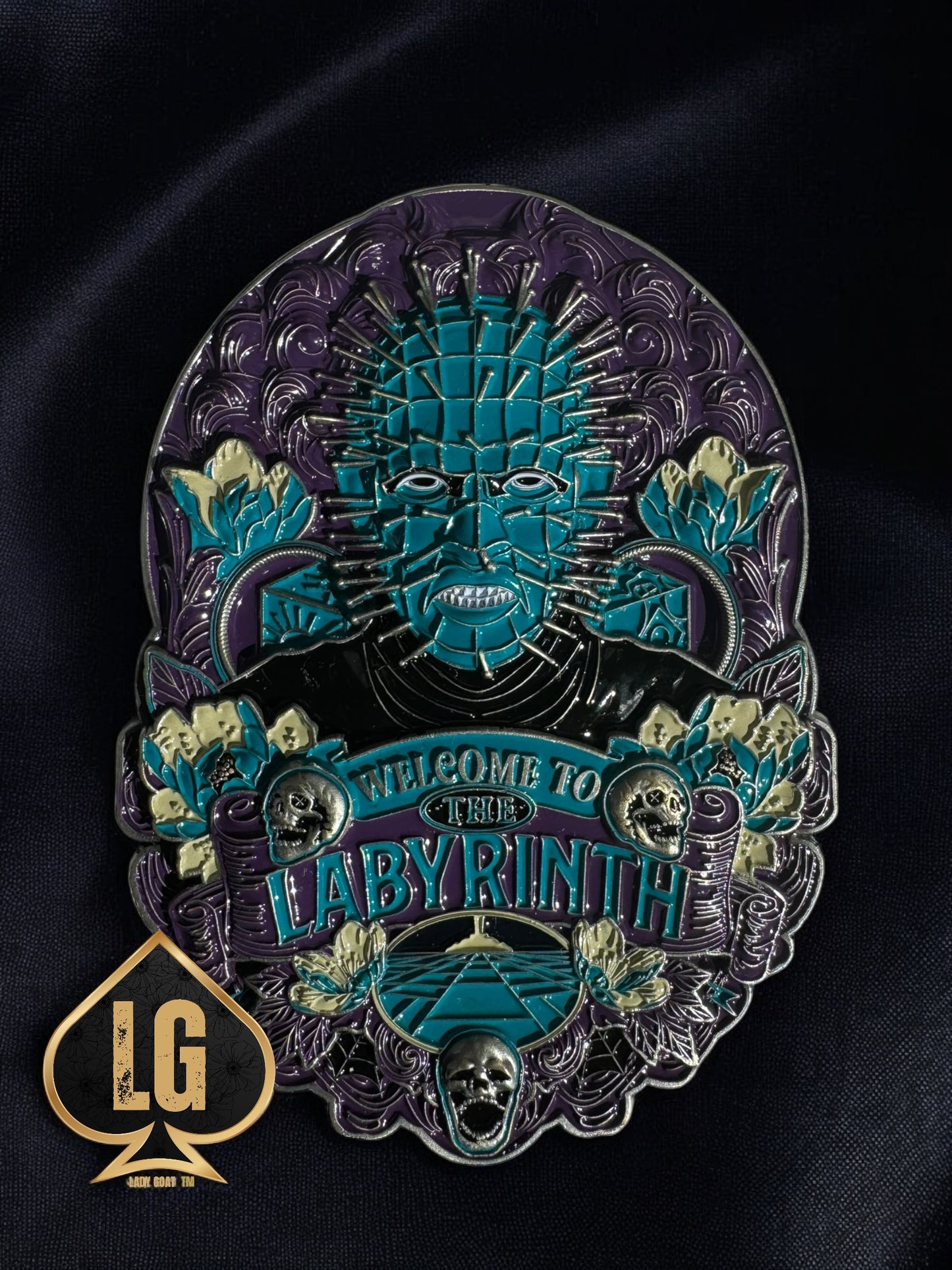 Hellraiser Horror Challenge Coin 22”
