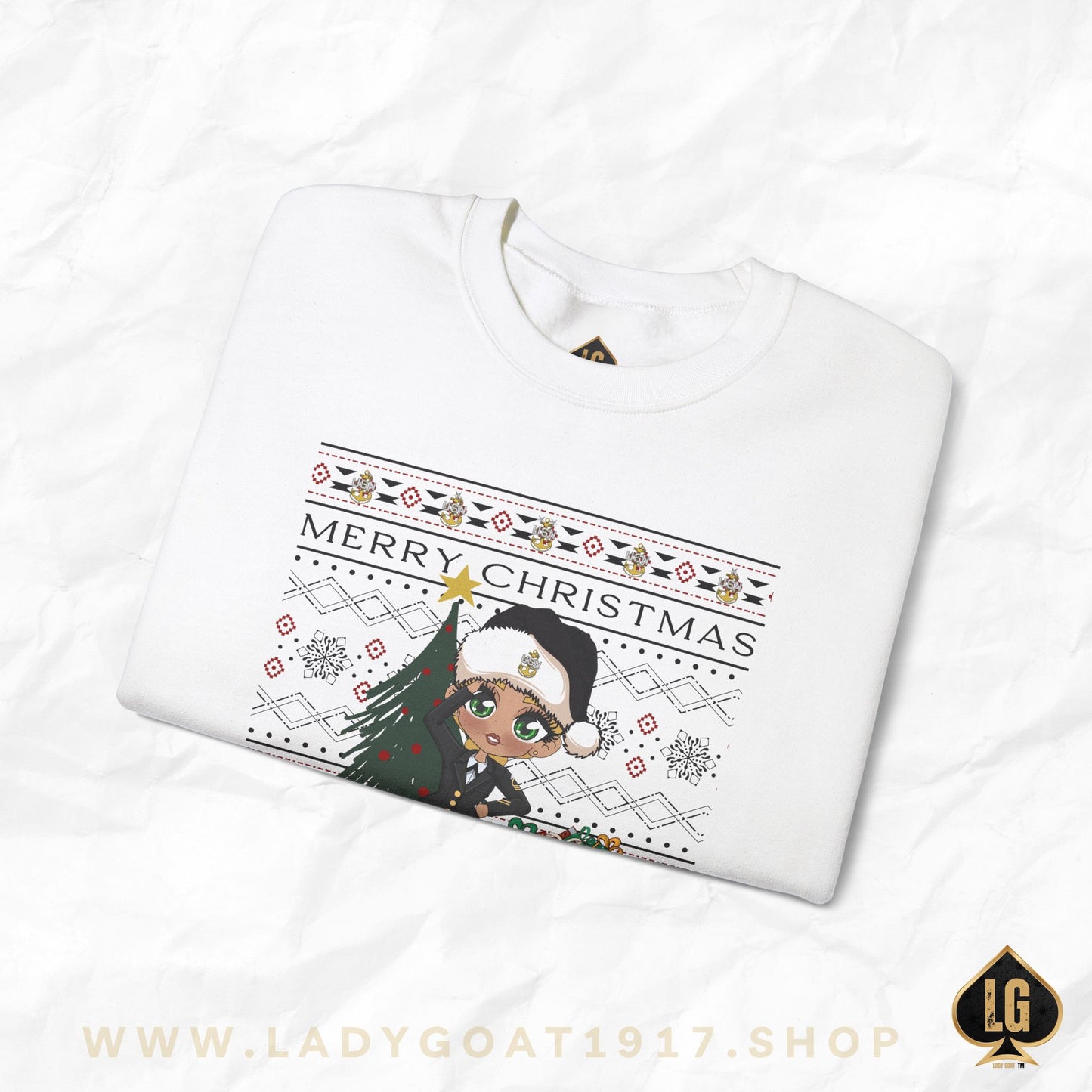 Christmas Blues V9 Crewneck Sweater