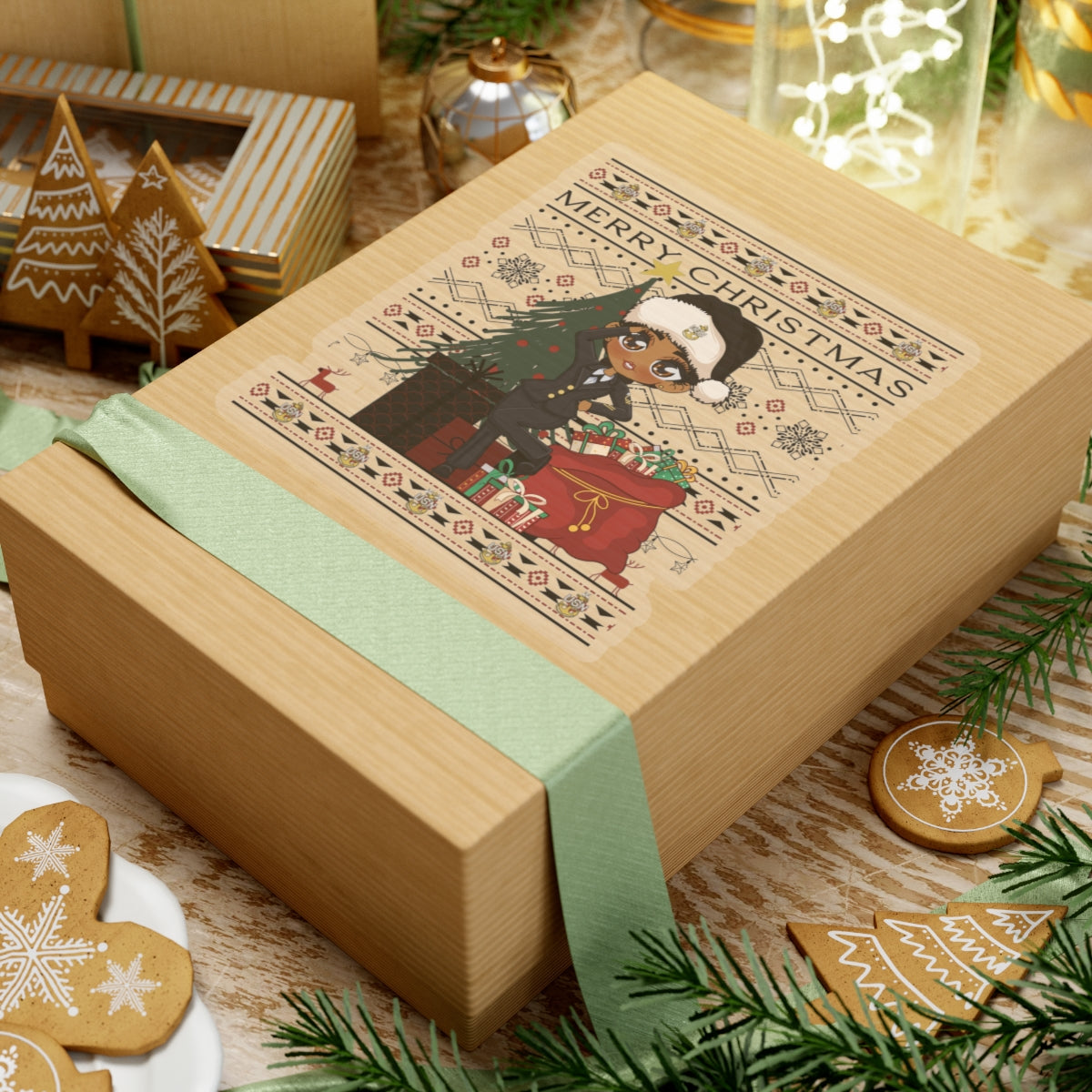 Christmas Blues V1 Stickers