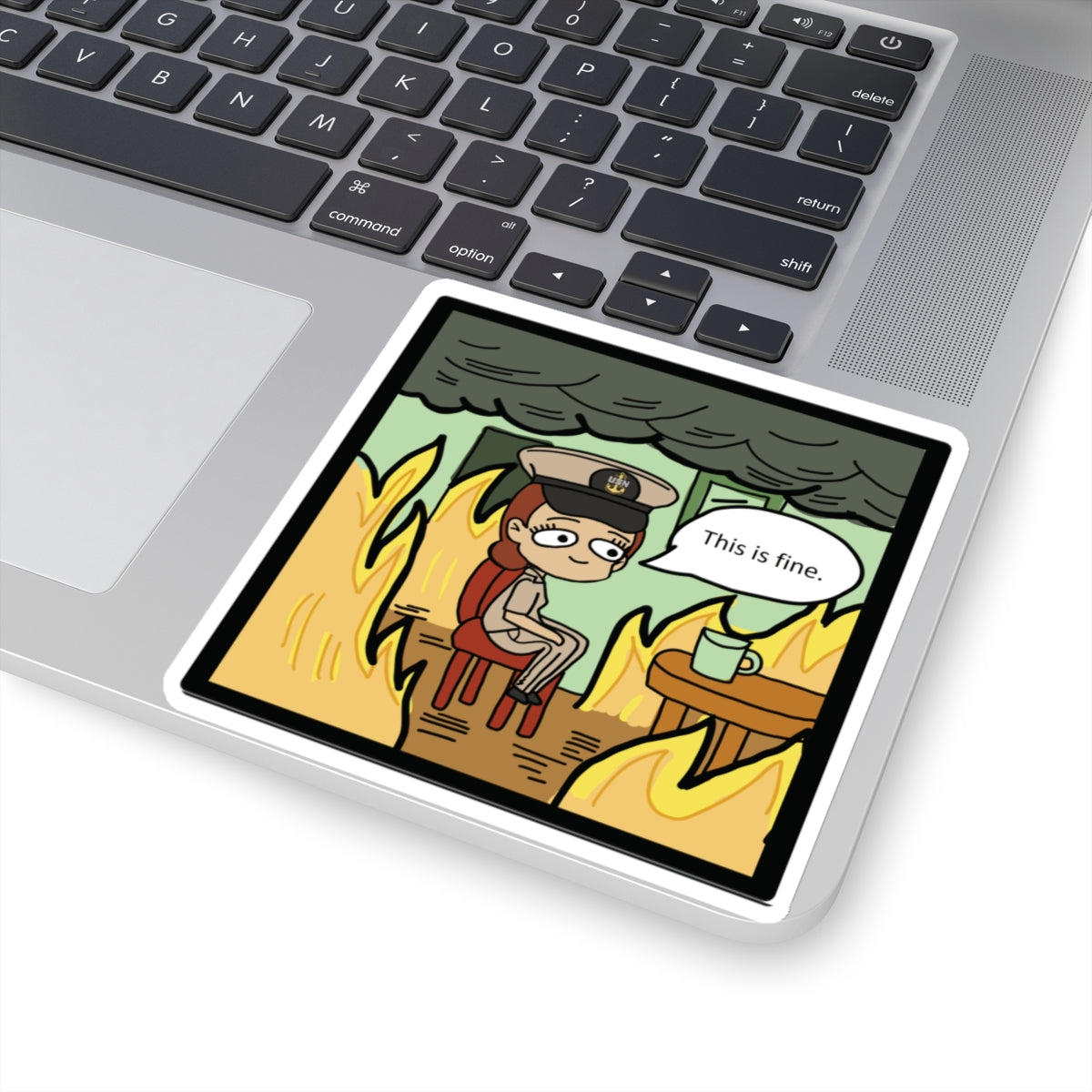 This is Fine ! V3 CPO Stickers
