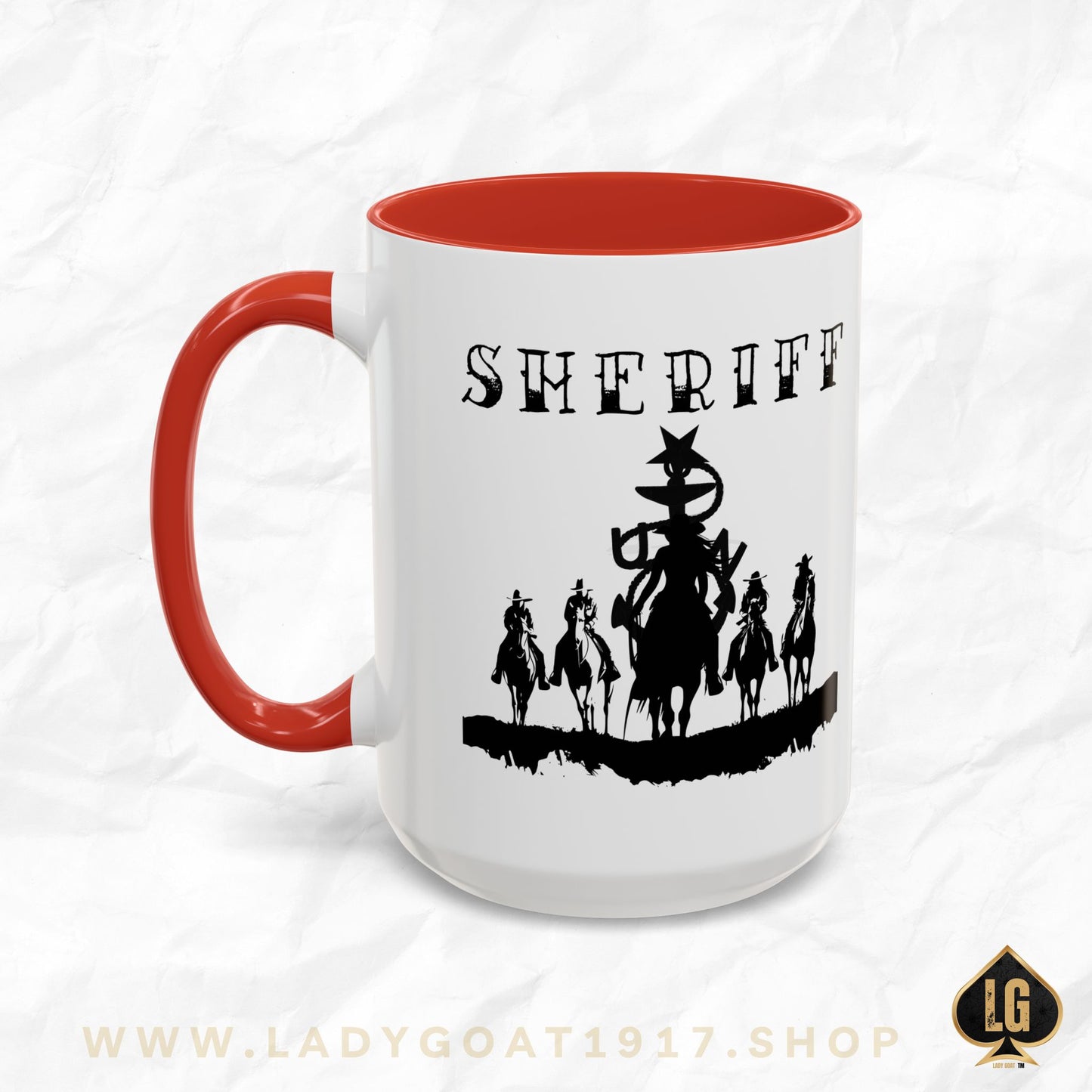 Sheriff Accent Coffee Mug 15oz