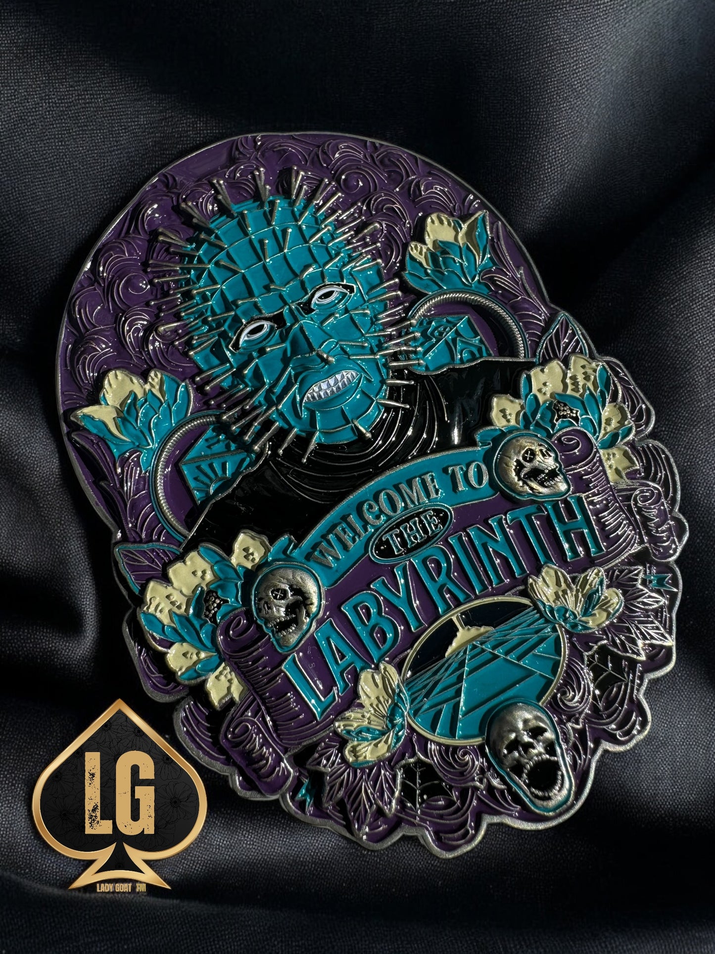 Hellraiser Horror Challenge Coin 22”