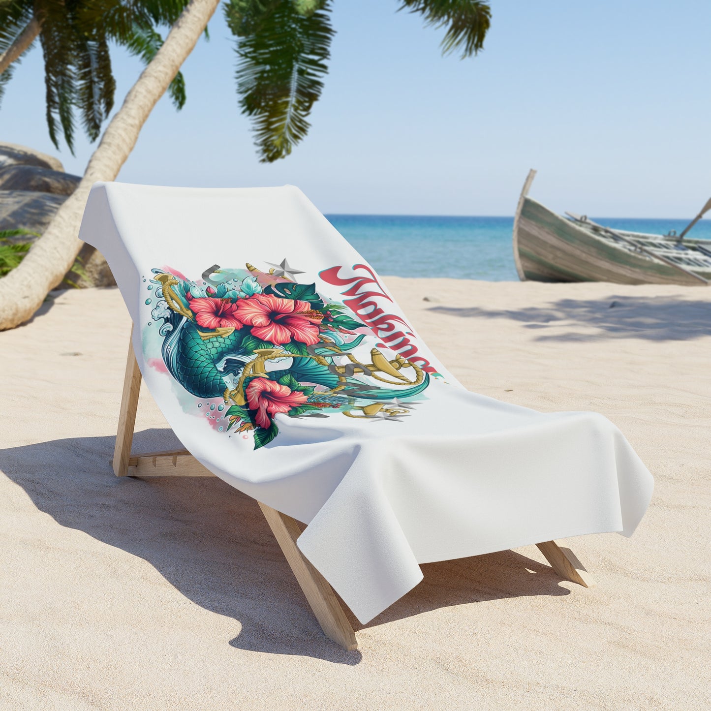 Making Waves Beach Towel