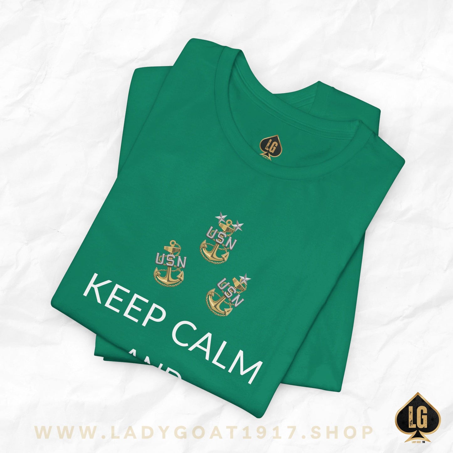 Keep Calm Ask Chief Unisex Tee
