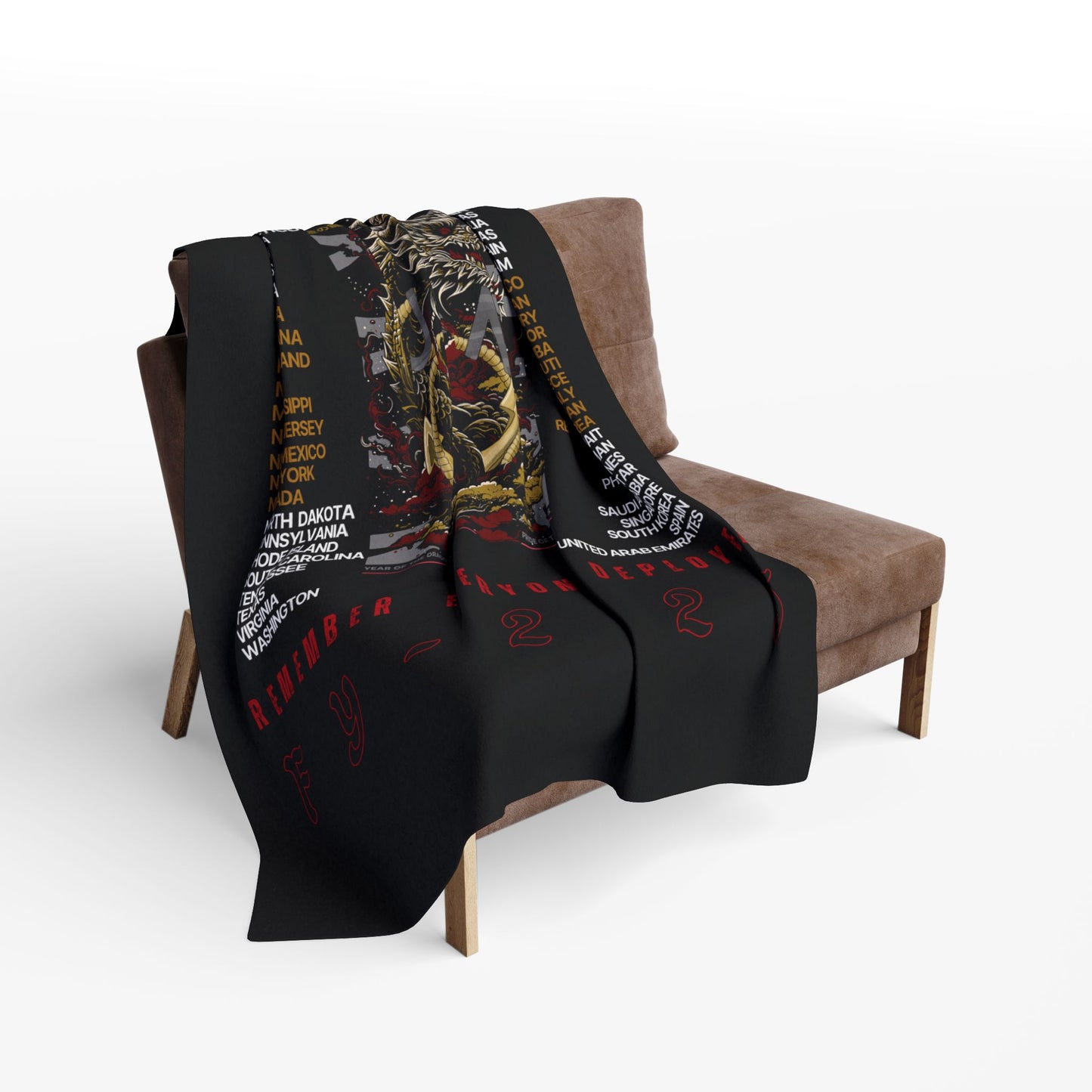 FY25 Year of the Dragon Fleece Blanket