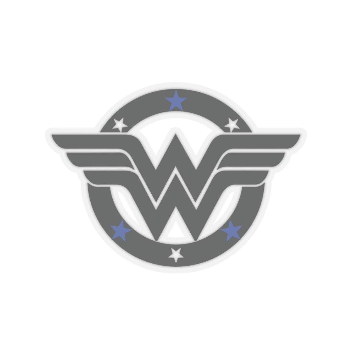 WW Blue Line Sticker V2